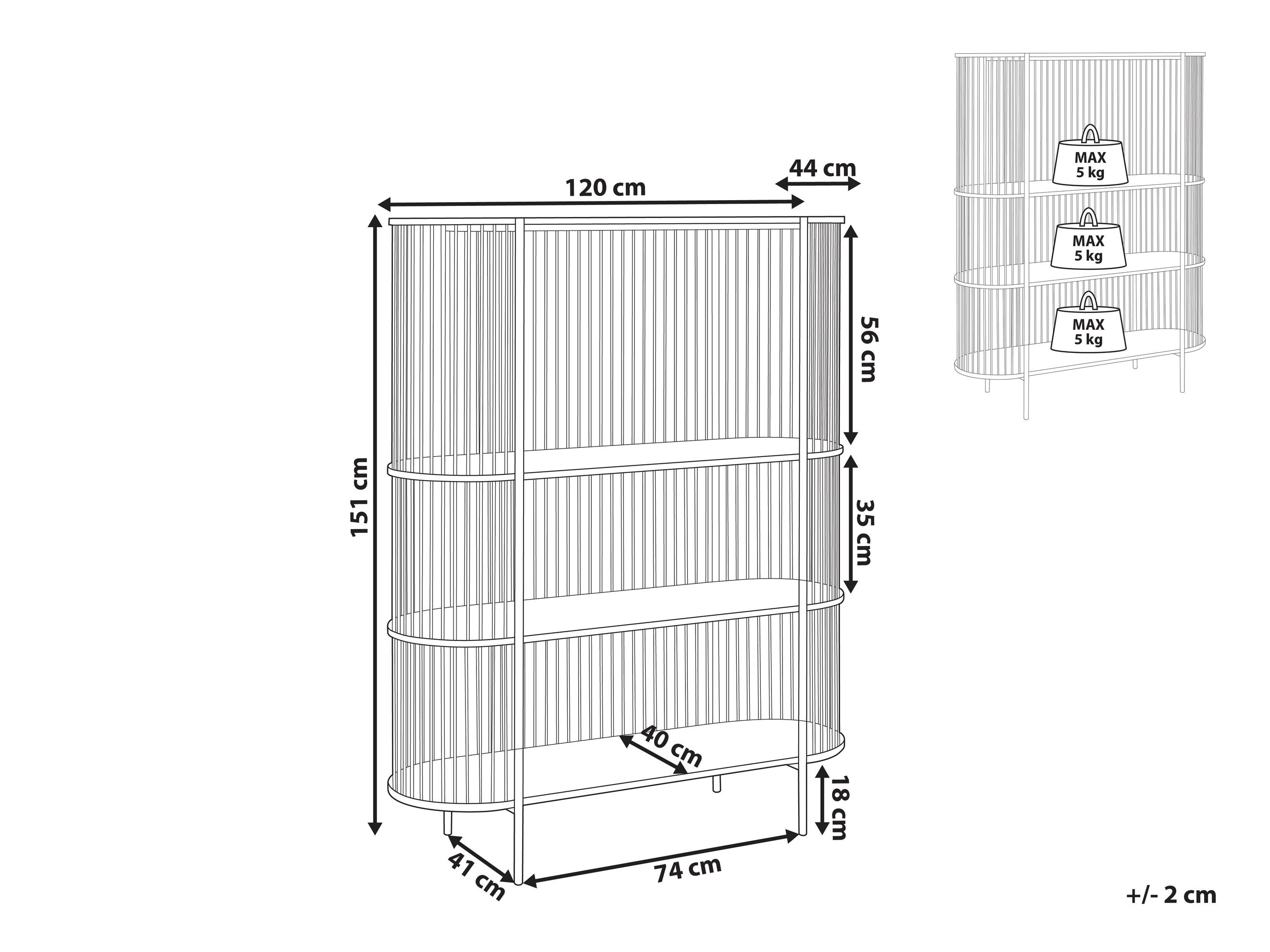 Етажерка Berwyn 3207