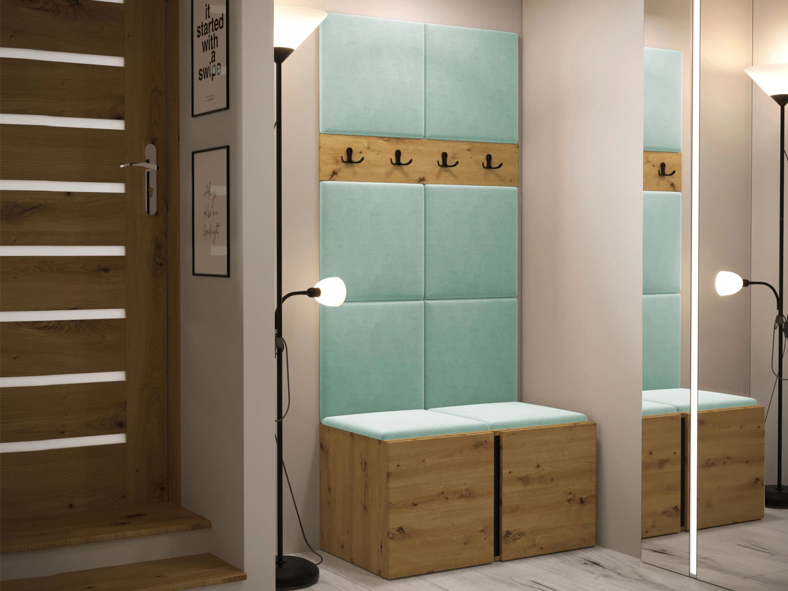 Комплект за антре Hartford 267 (Artisan дъб)