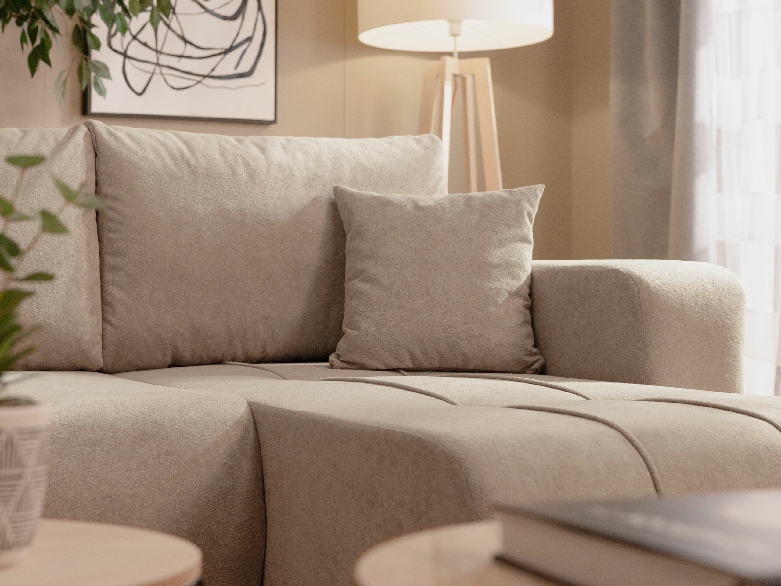 Ъглов диван SB4456