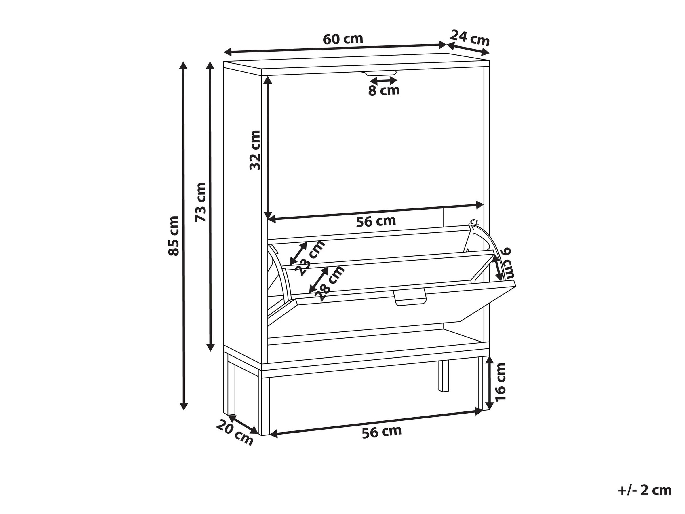 Шкаф за обувки Livodeu 103