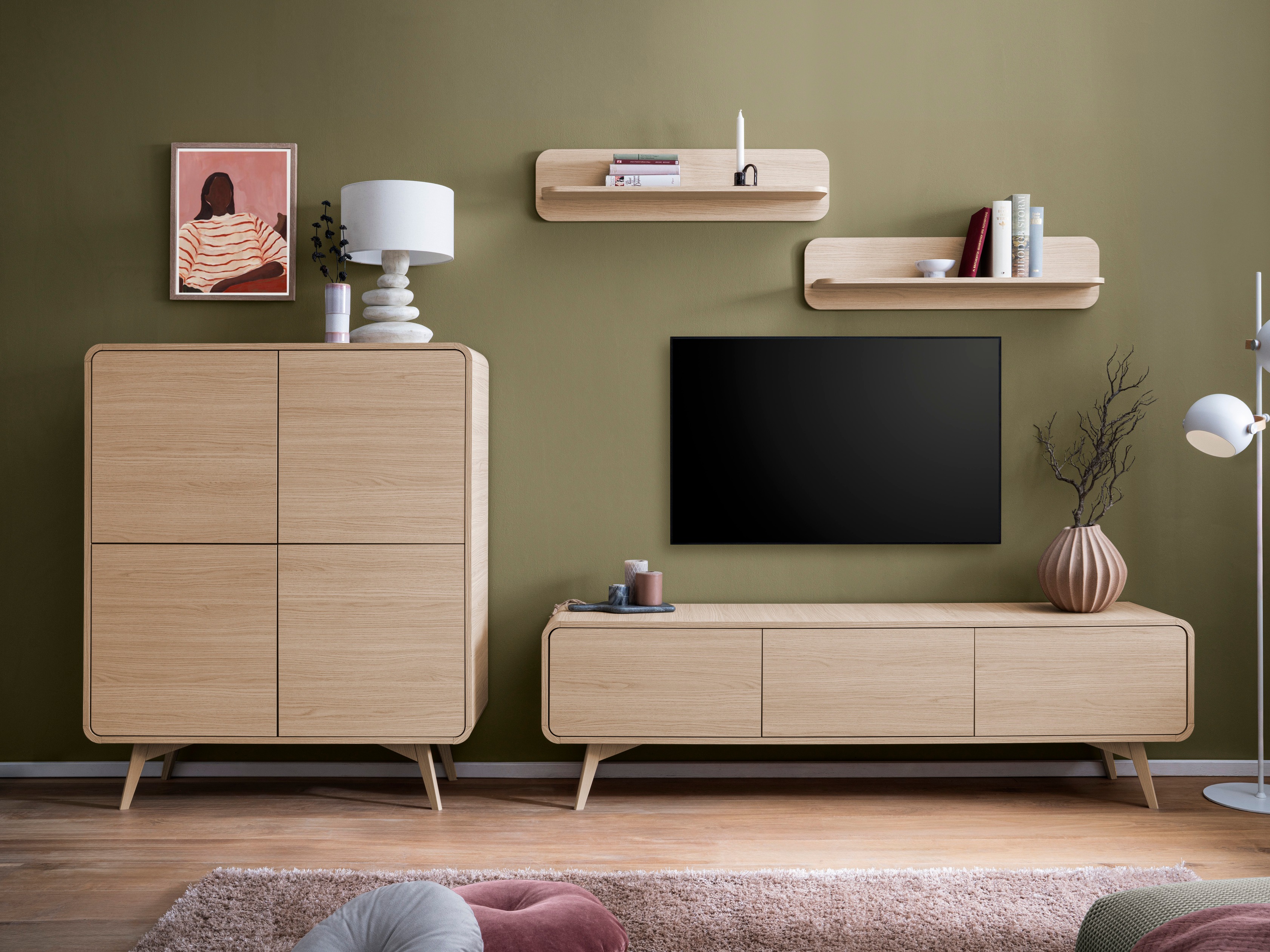 Стенна етажерка Vesdore 101