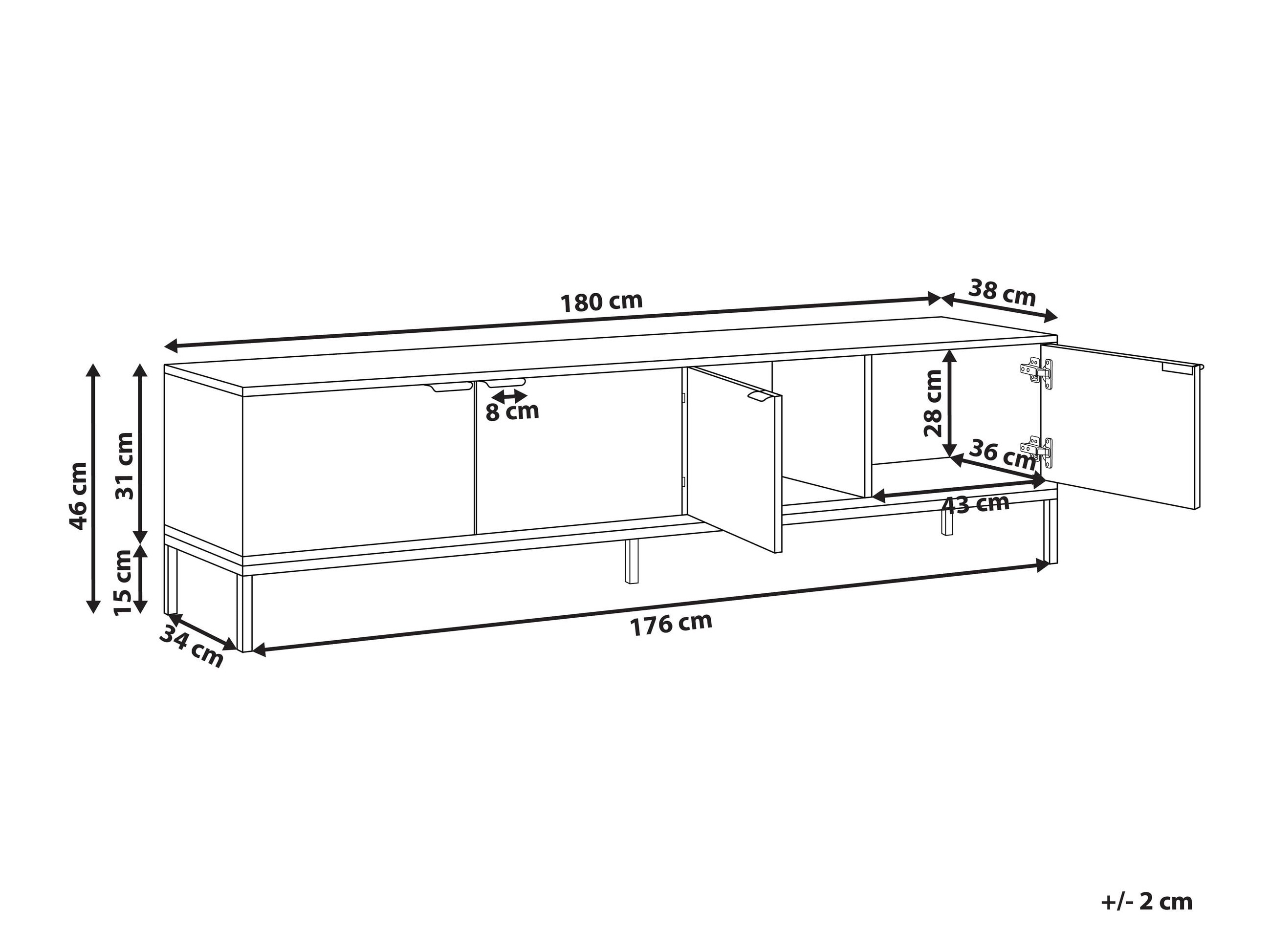 ТВ шкаф Livodeu 102