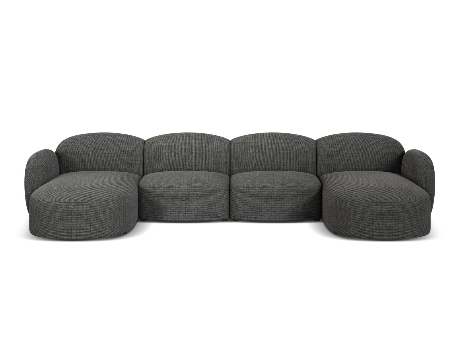 Ъглов диван Tolmira 105 (Baltimore Антрацит)