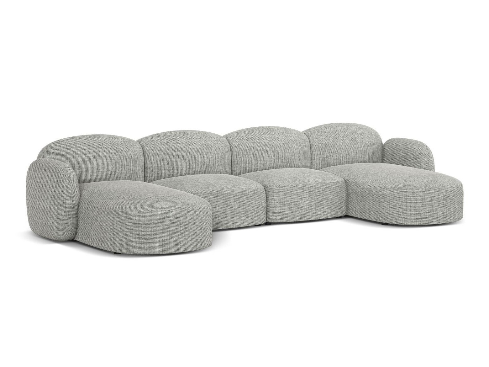 Ъглов диван Tolmira 105 (Baltimore Cement)