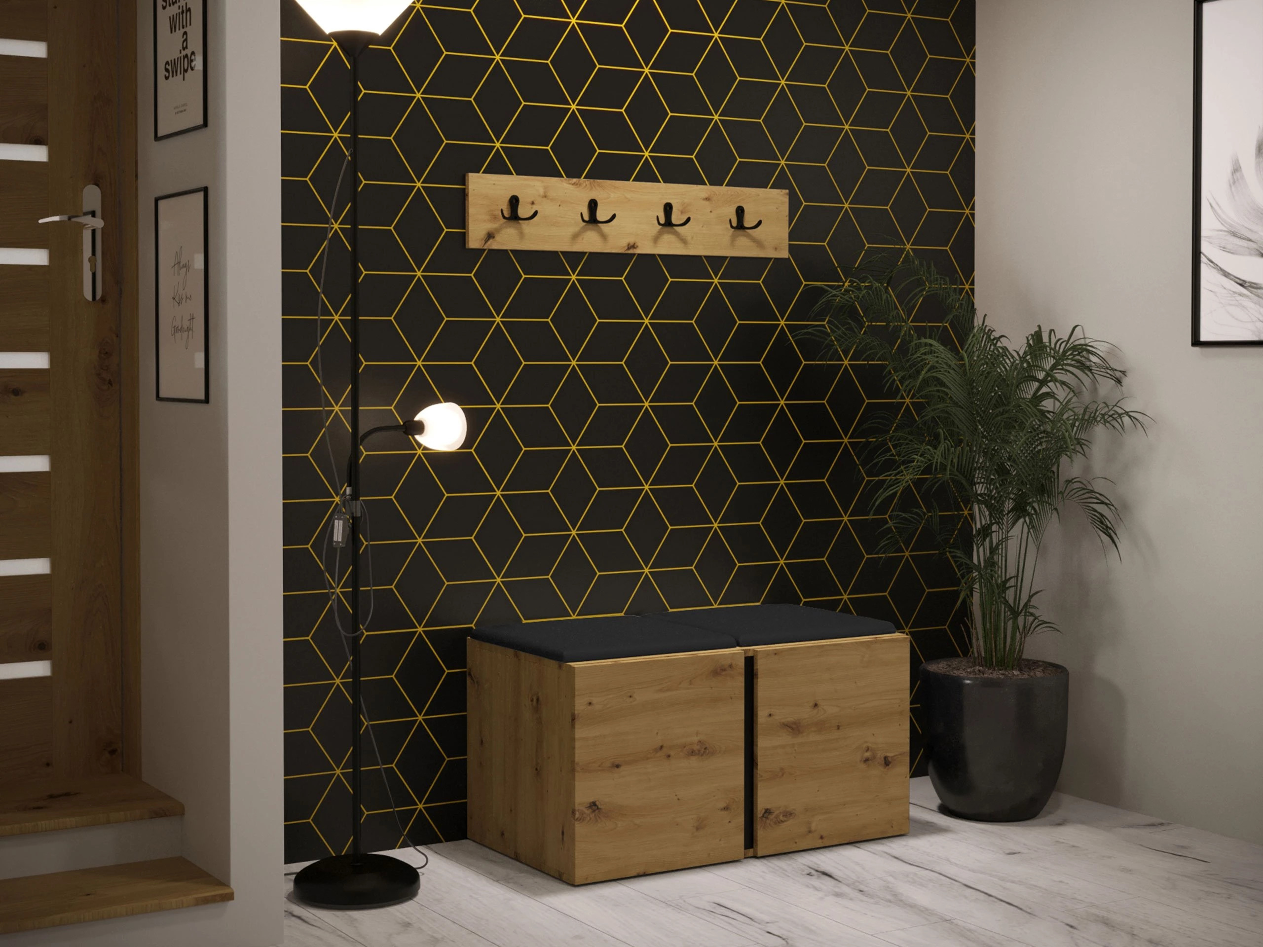 Комплект за антре Hartford 275 (Еко кожа Soft 011)