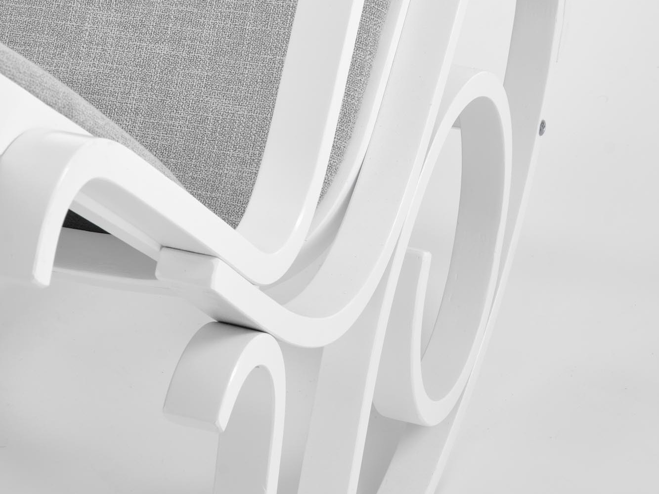 Люлеещ се стол Houston 548 (Бял)