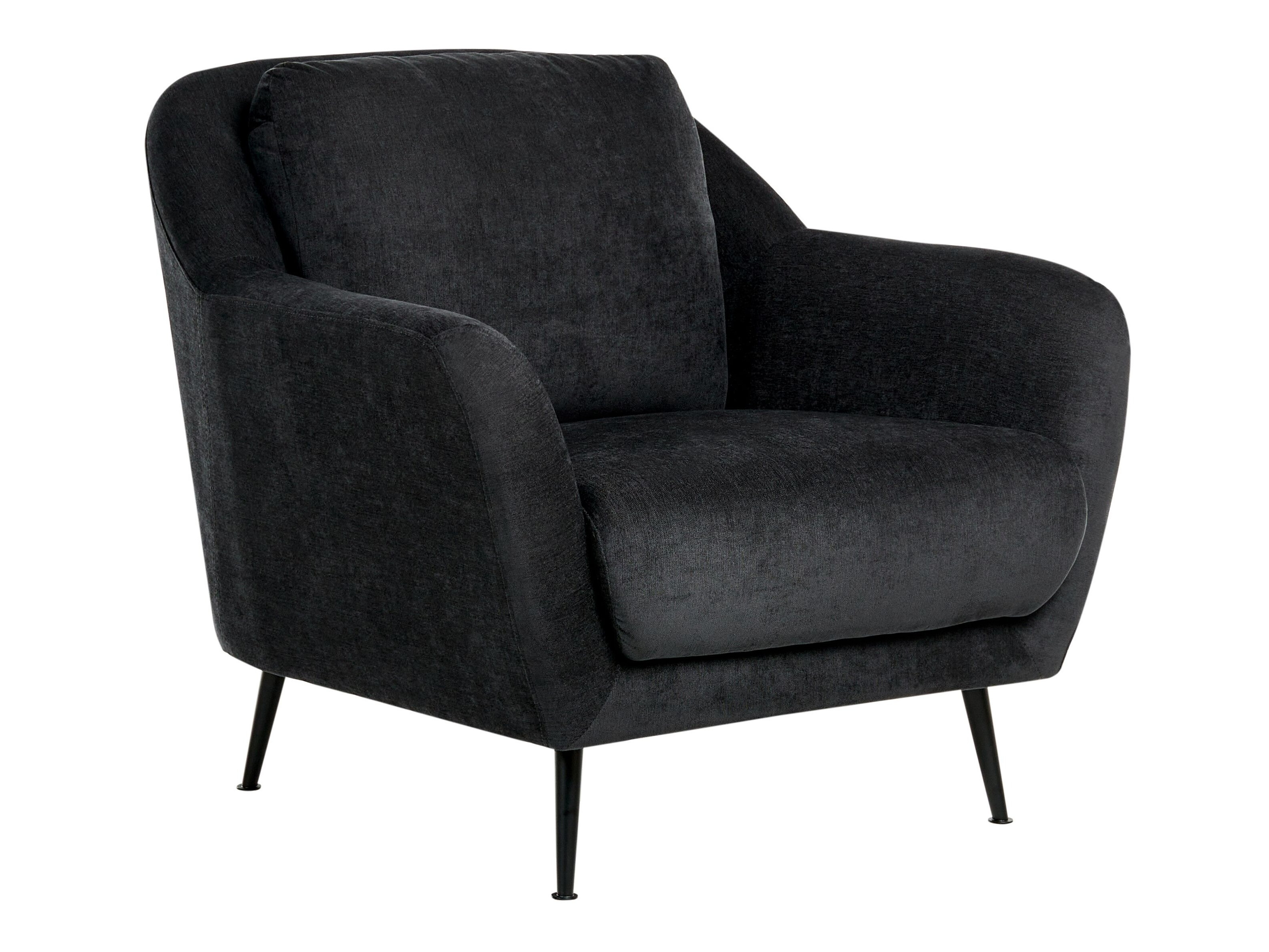 Комплект мека мебел Berwyn 3213 (Черен)