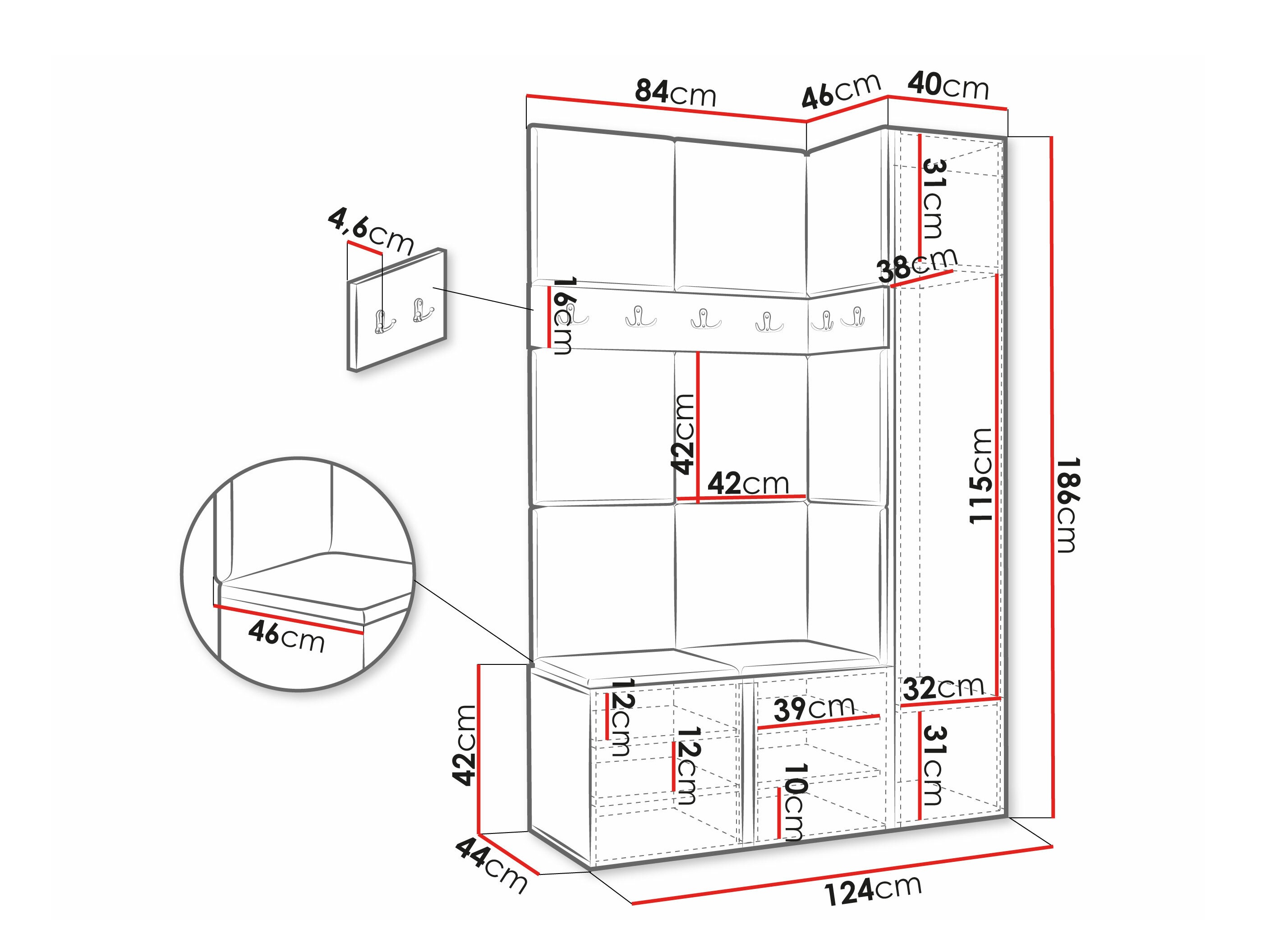 Комплект за антре Hartford 277 (Manila 02)