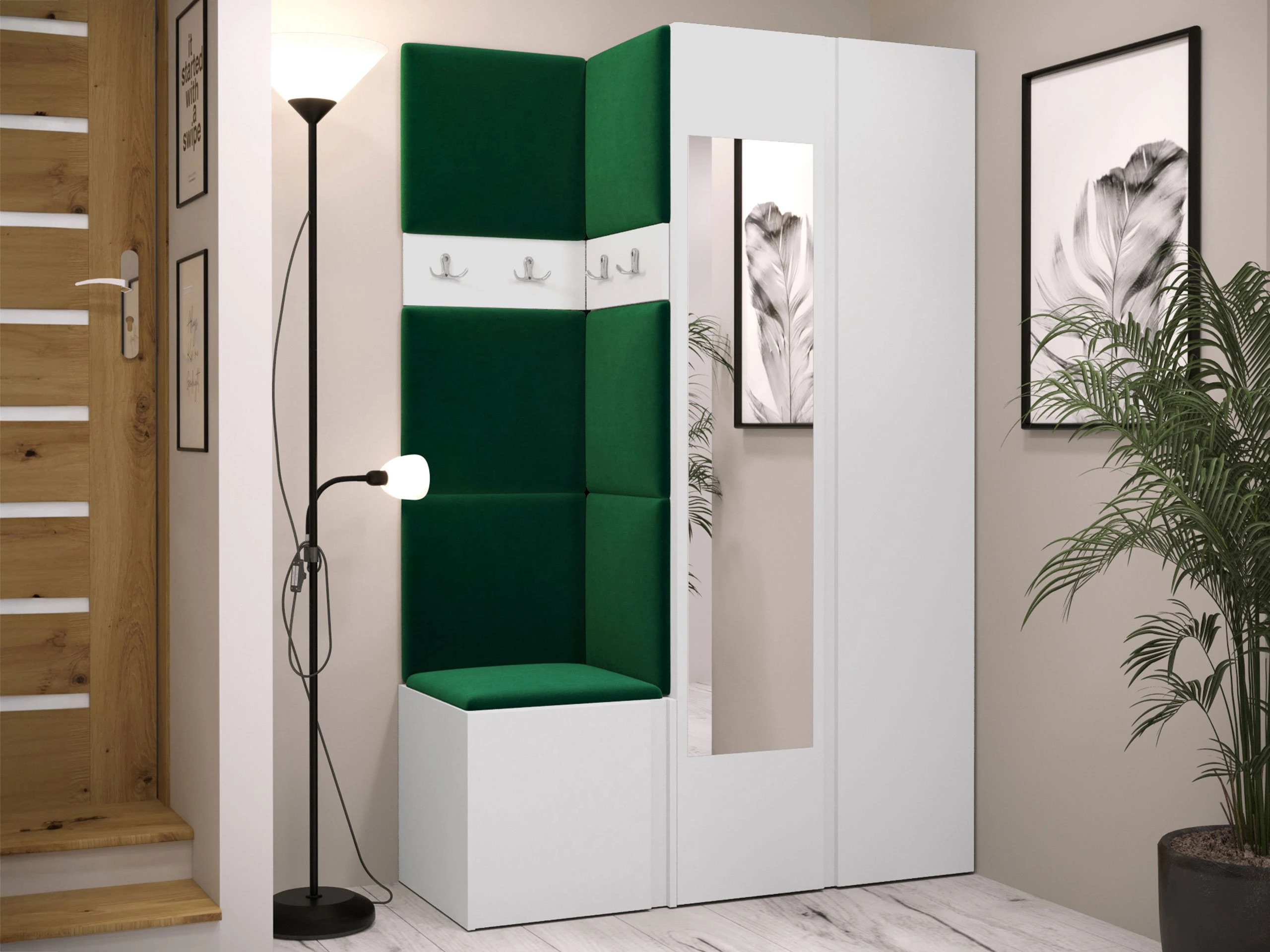 Комплект за антре Hartford 350 (Бял)