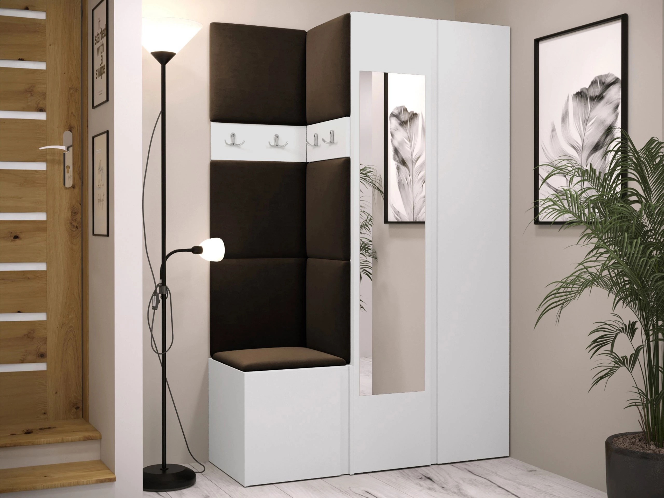 Комплект за антре Hartford 350 (Бял)