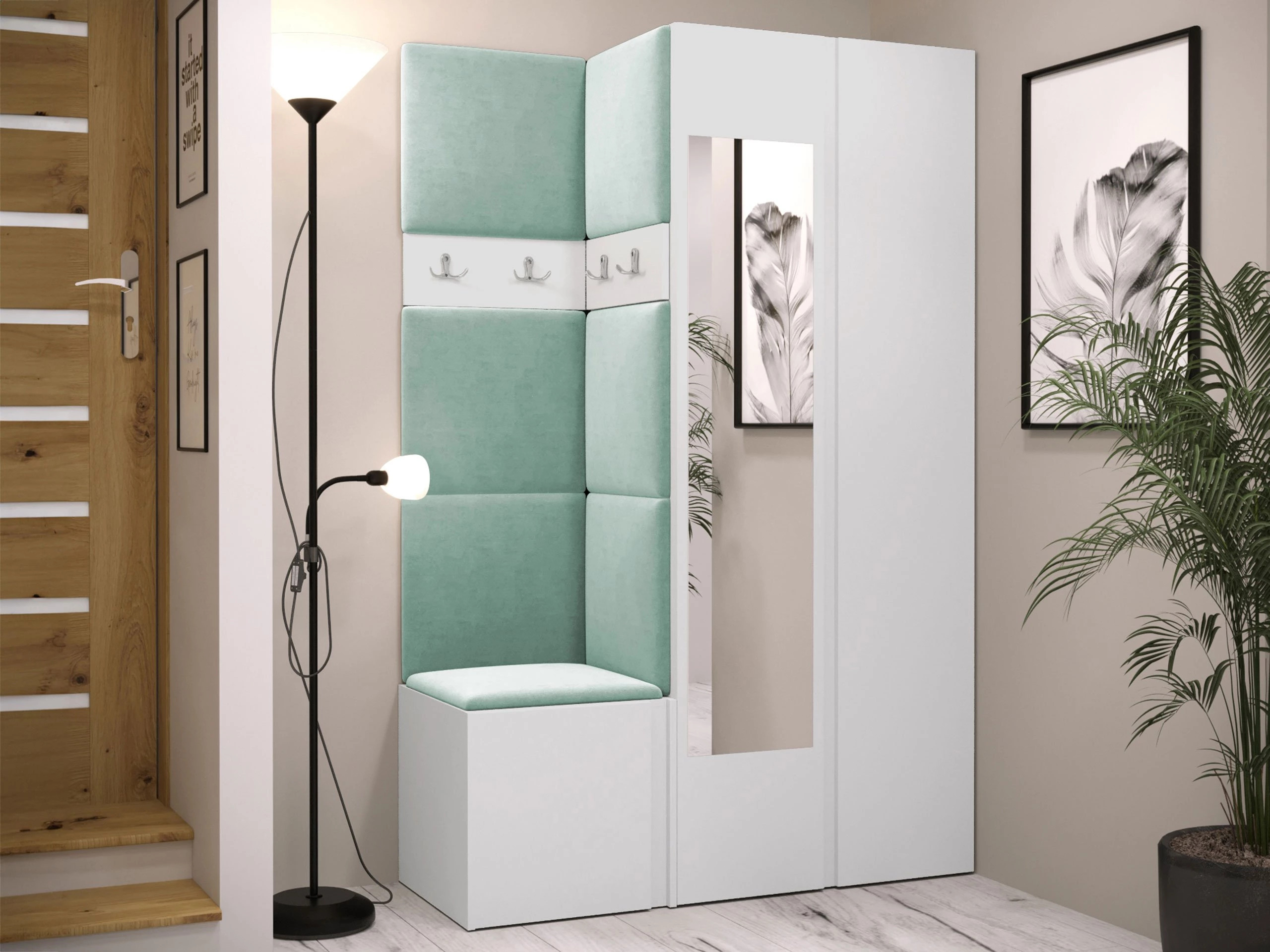 Комплект за антре Pinis XXVI (Бял)