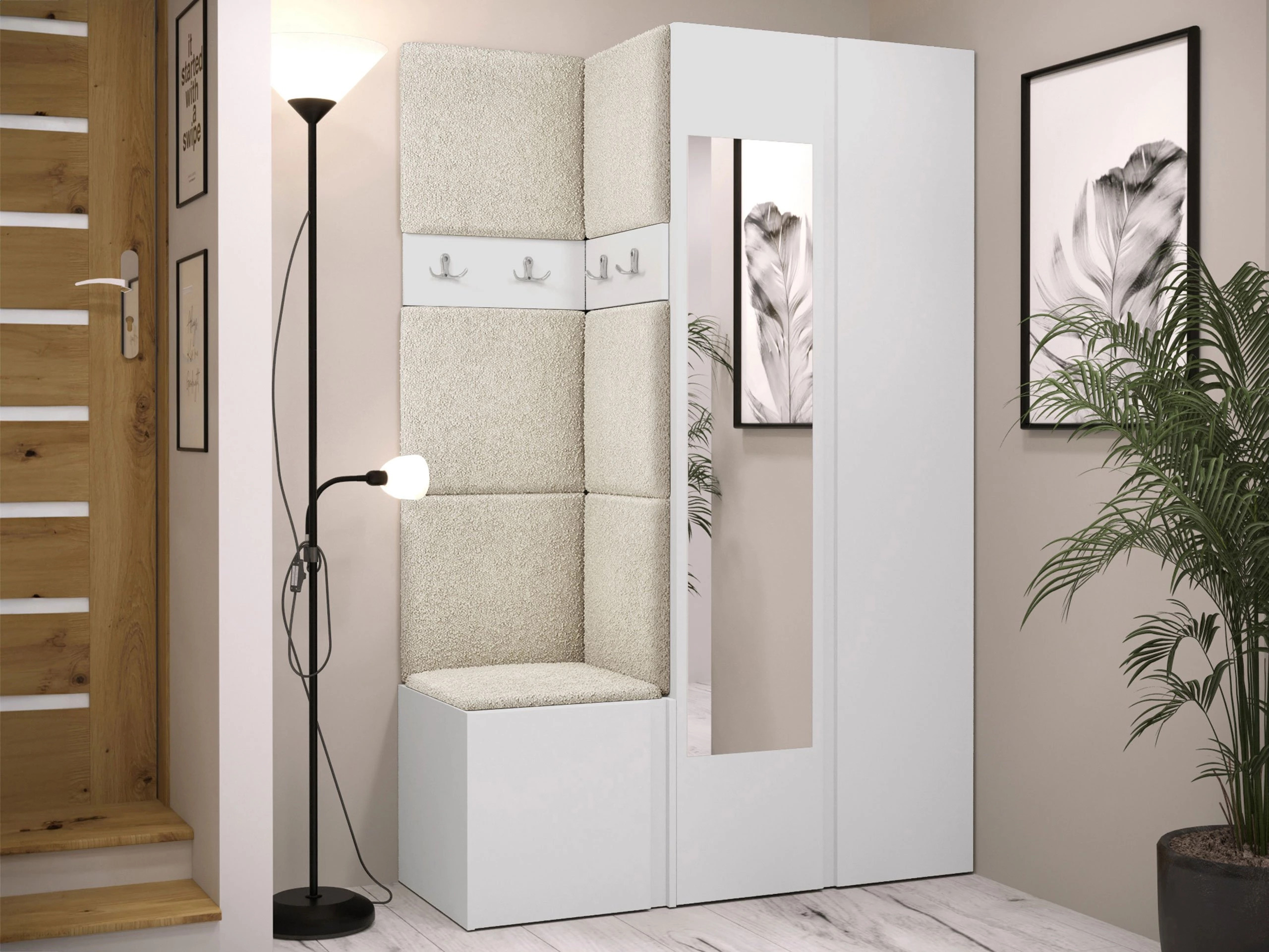 Комплект за антре Pinis XXVI (Бял)