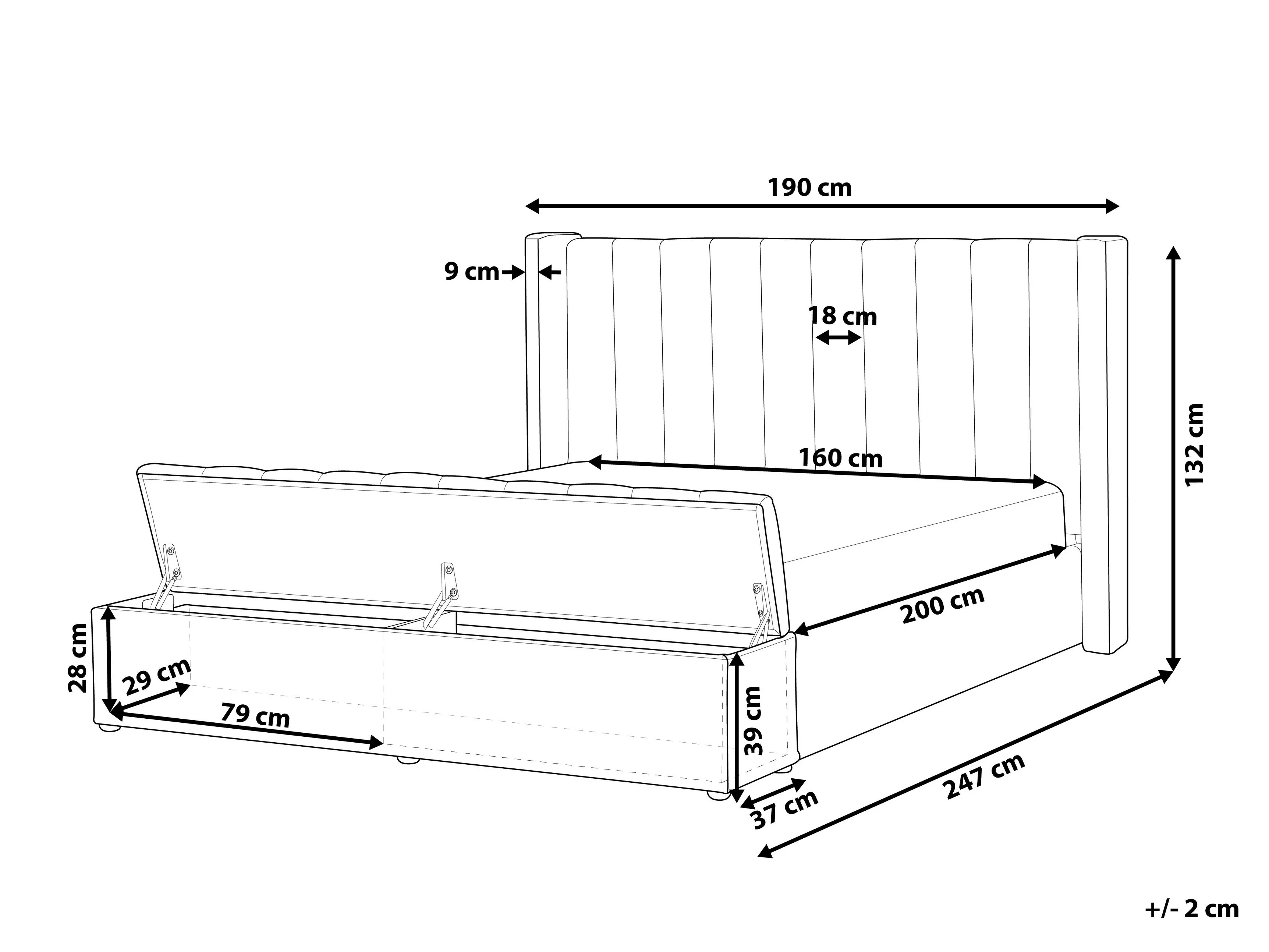 Легло Berwyn 682 (Светло розово)
