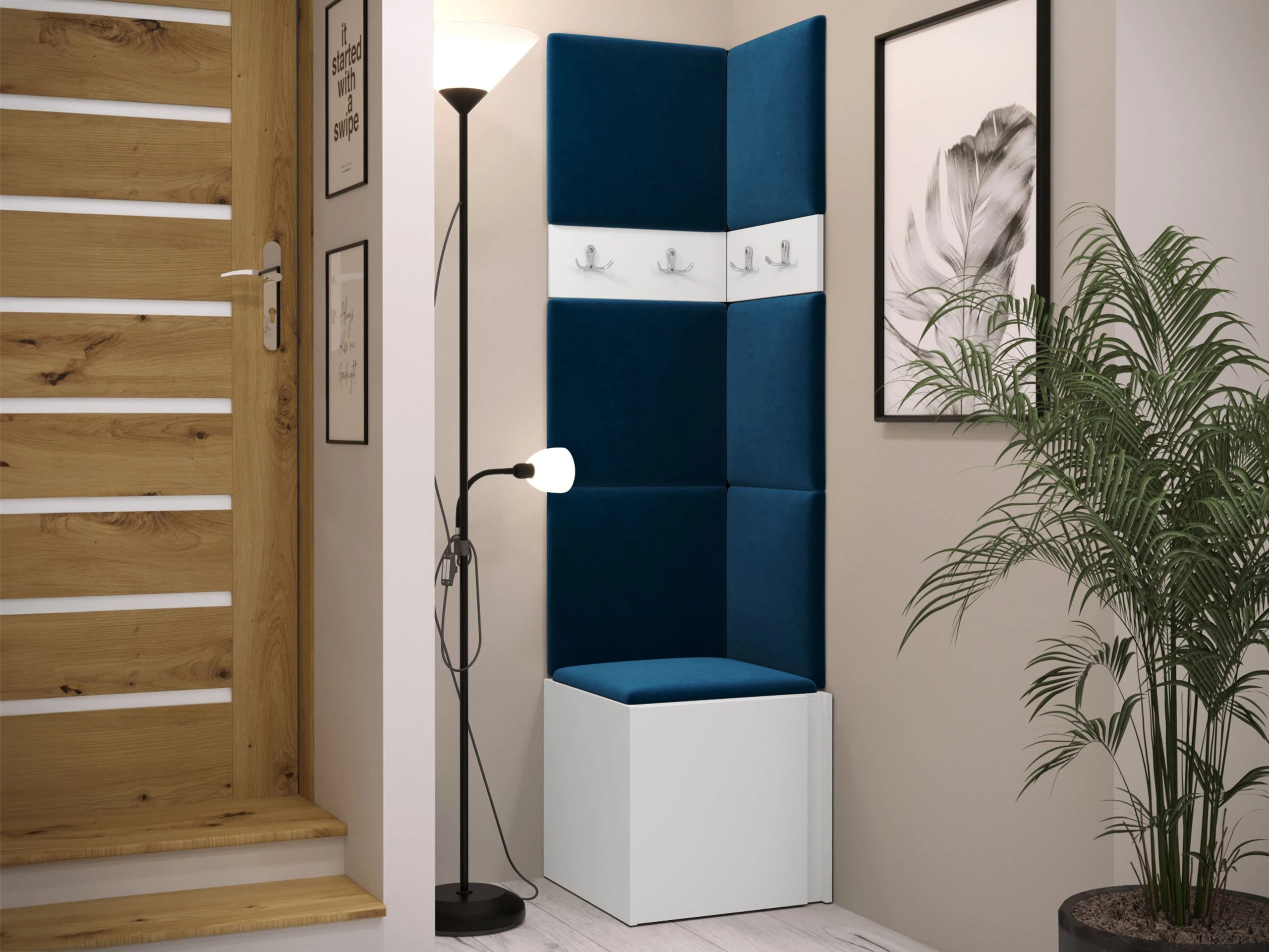 Комплект за антре Pinis XXI (Бял)