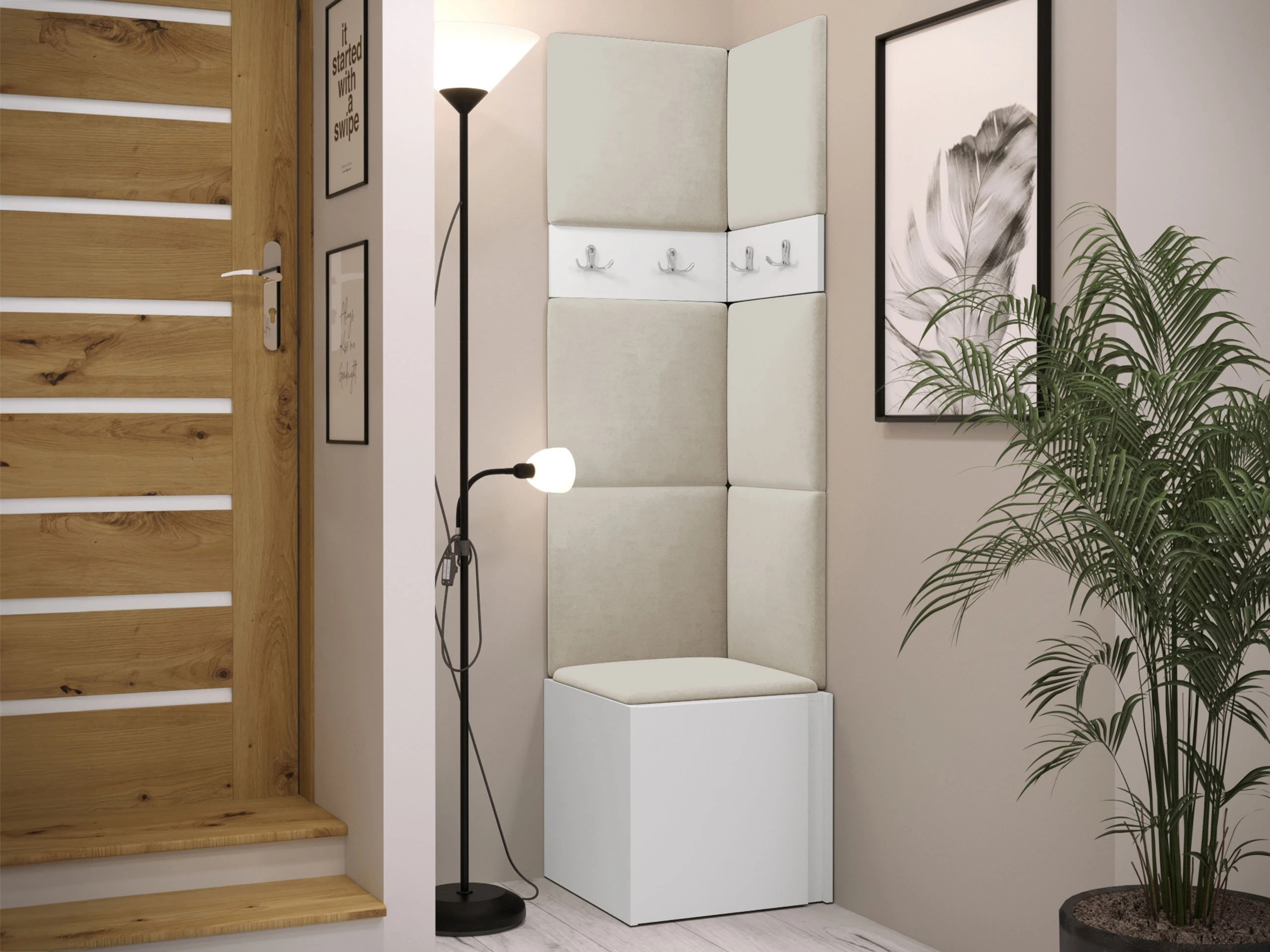 Комплект за антре Pinis XXI (Бял)