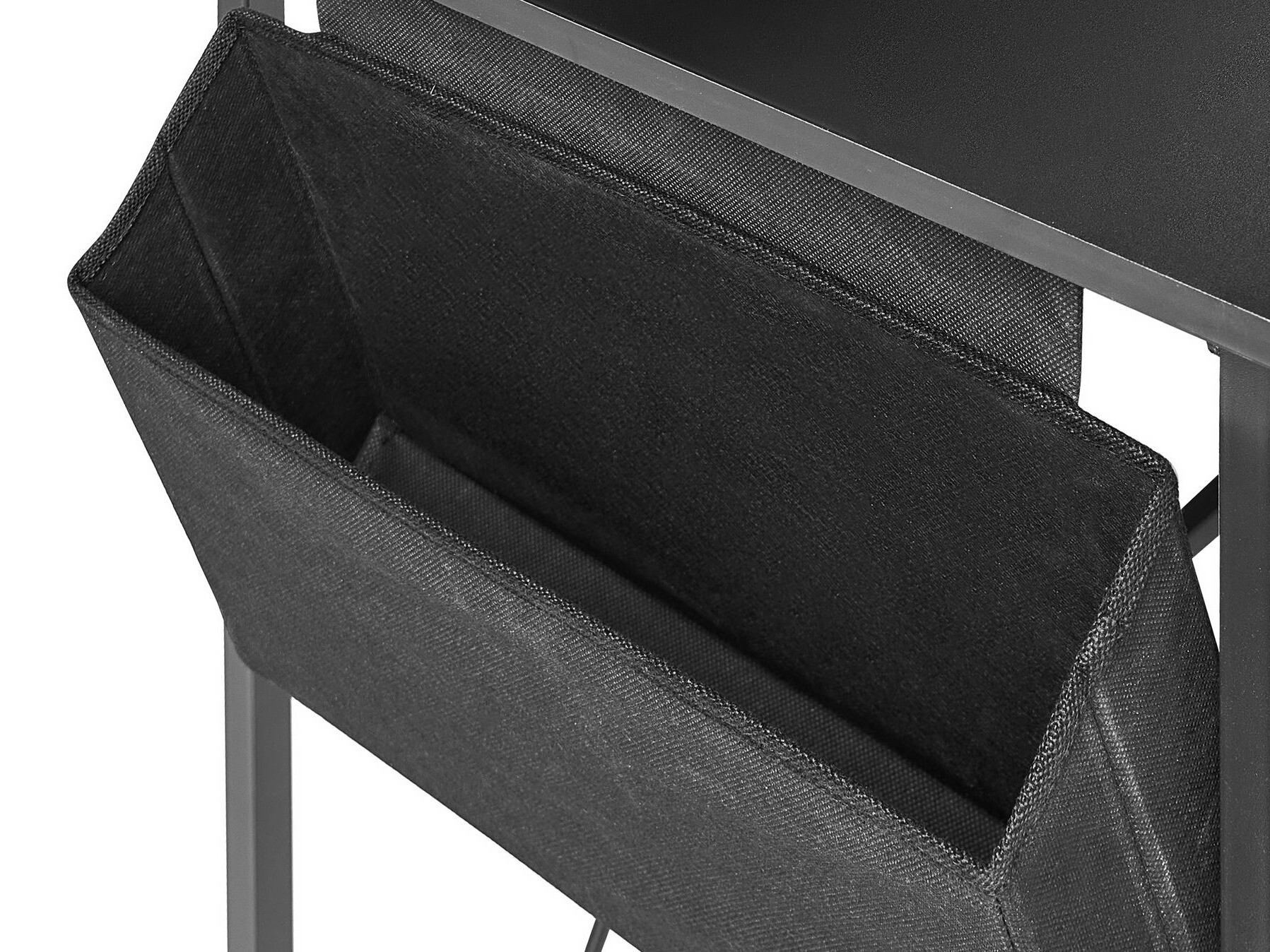 Ъглово офис бюро Berwyn 3218 (Черен)