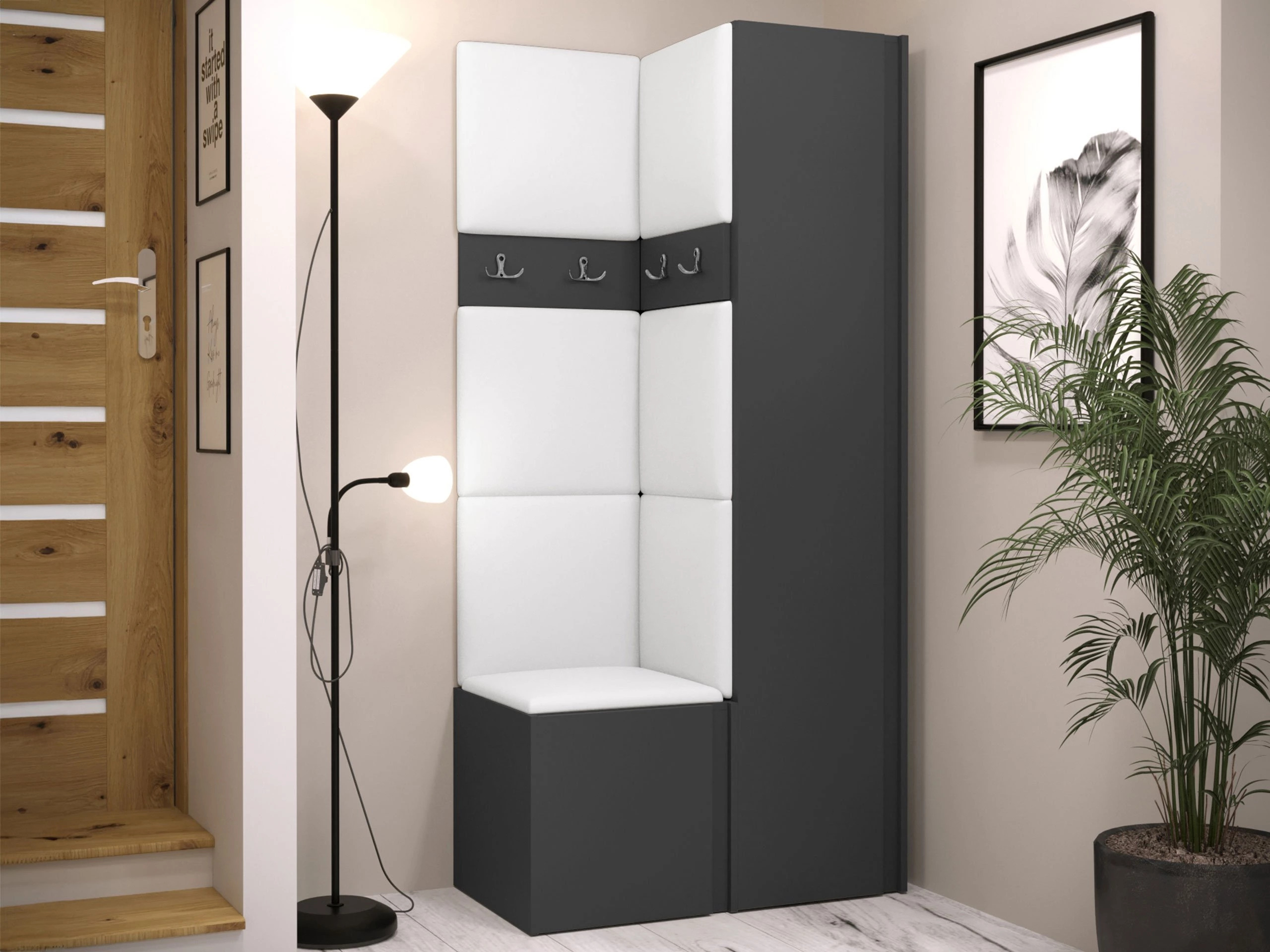 Комплект за антре Hartford 348 (Графит)