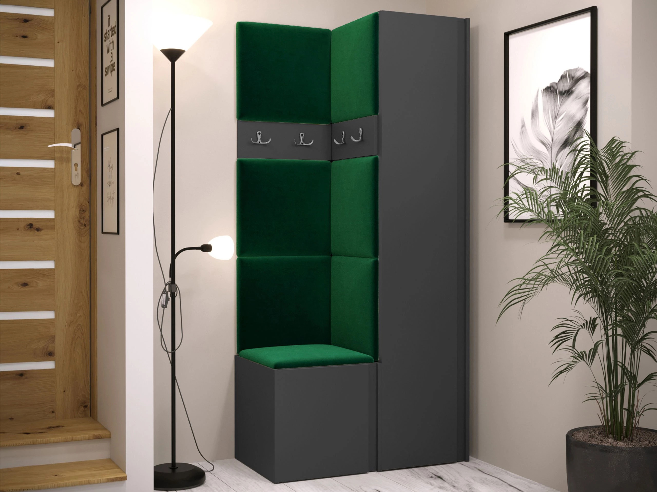 Комплект за антре Pinis XXIV (Графит)