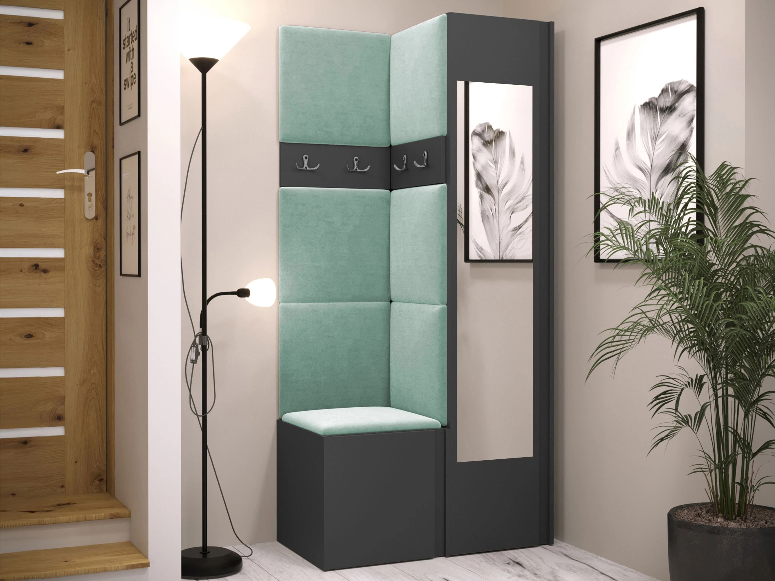 Комплект за антре Pinis XXV (Графит)