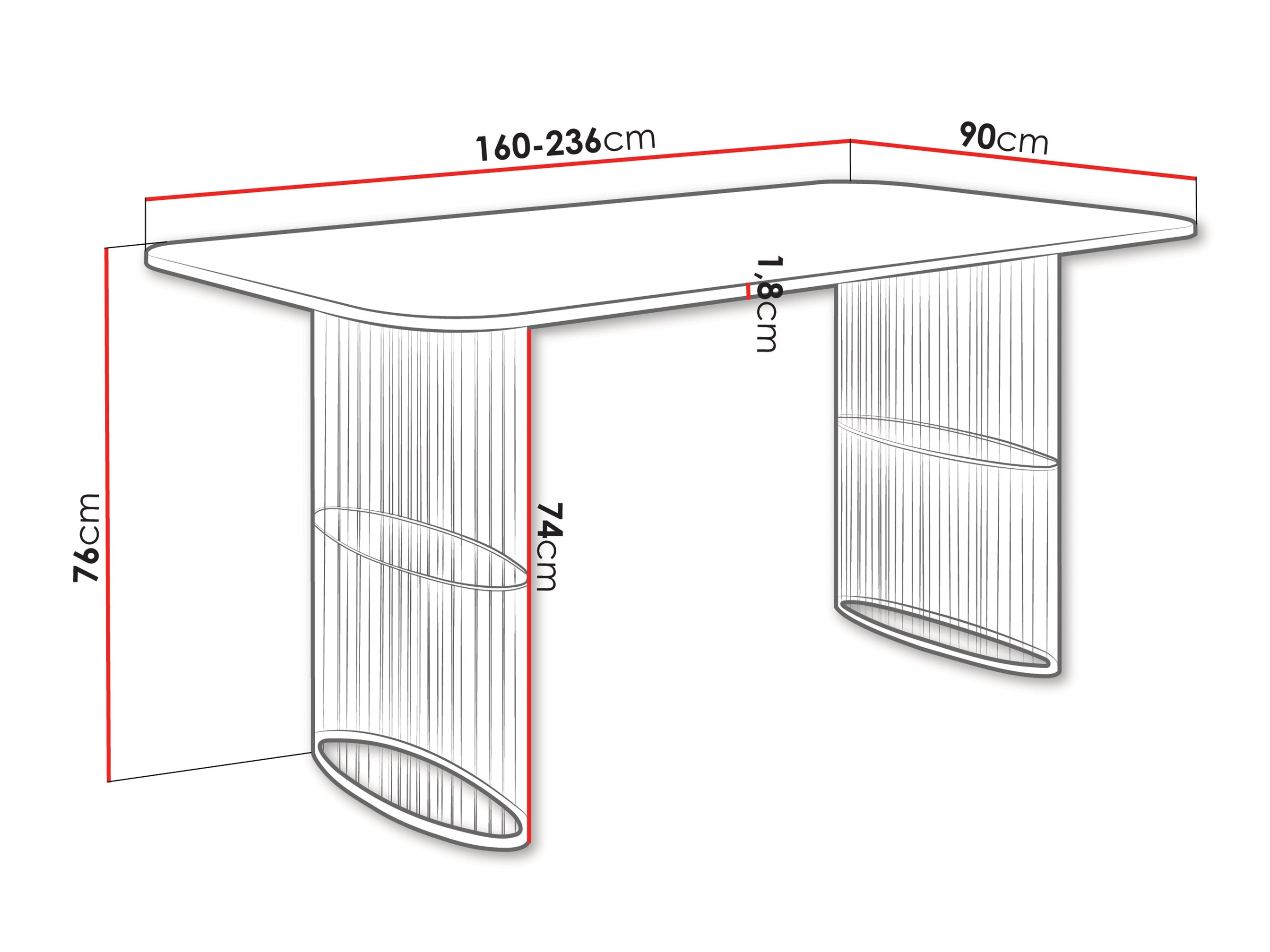 Маса Oswego 163 (Занаятчийски златен дъб)