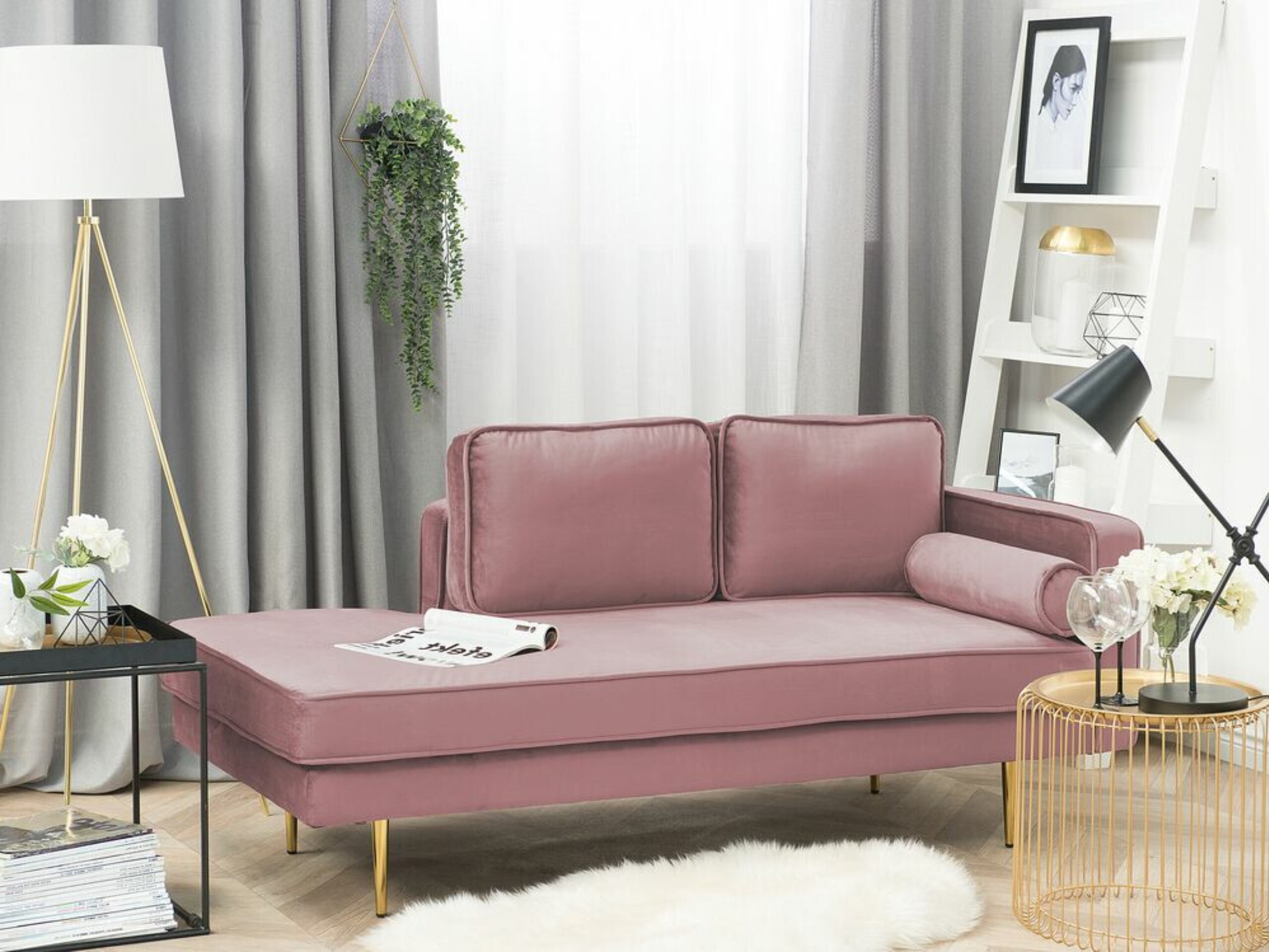 Кушетка Berwyn 770 (Роза)