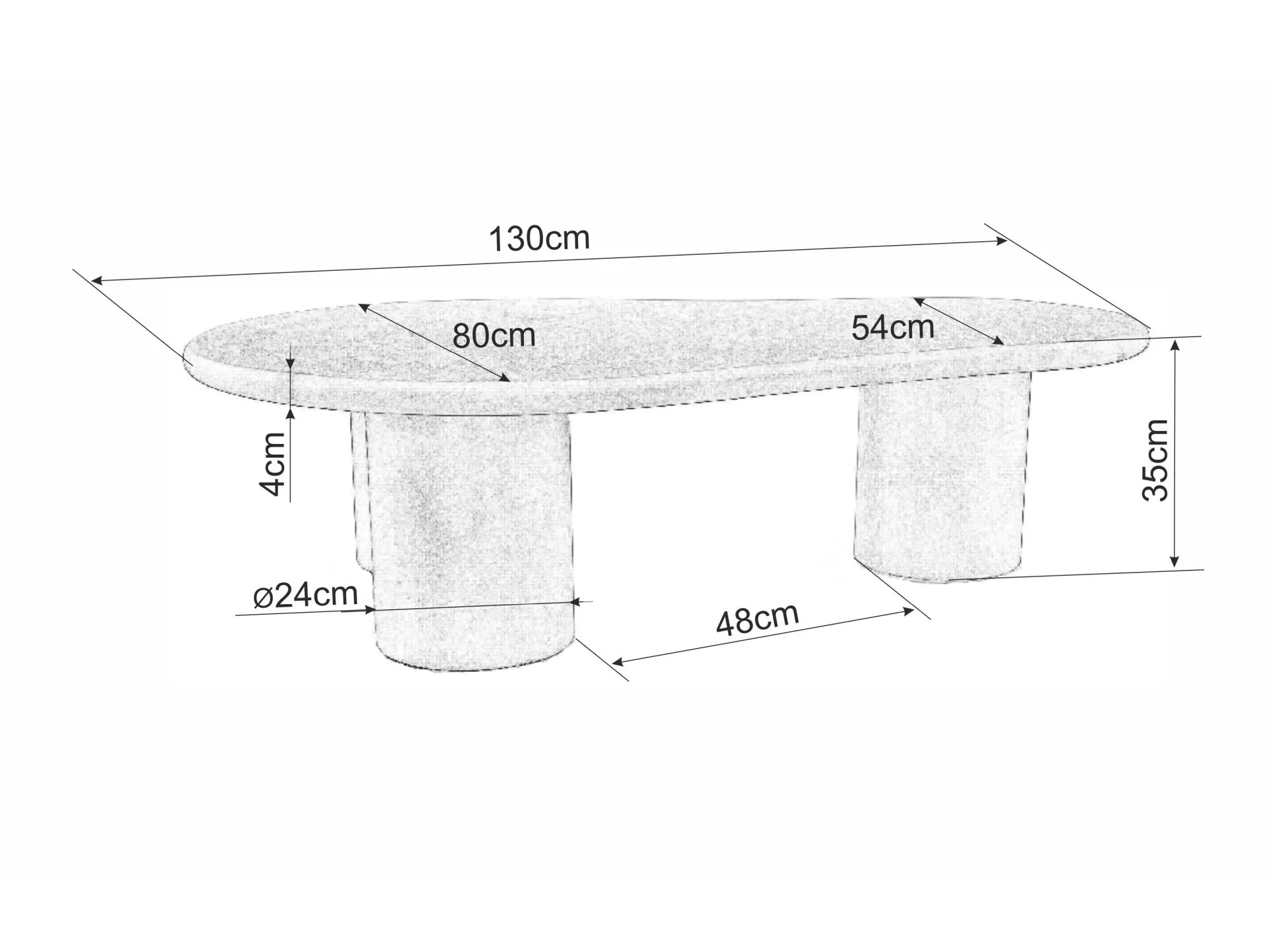 Масичка за кафе Detroit 941
