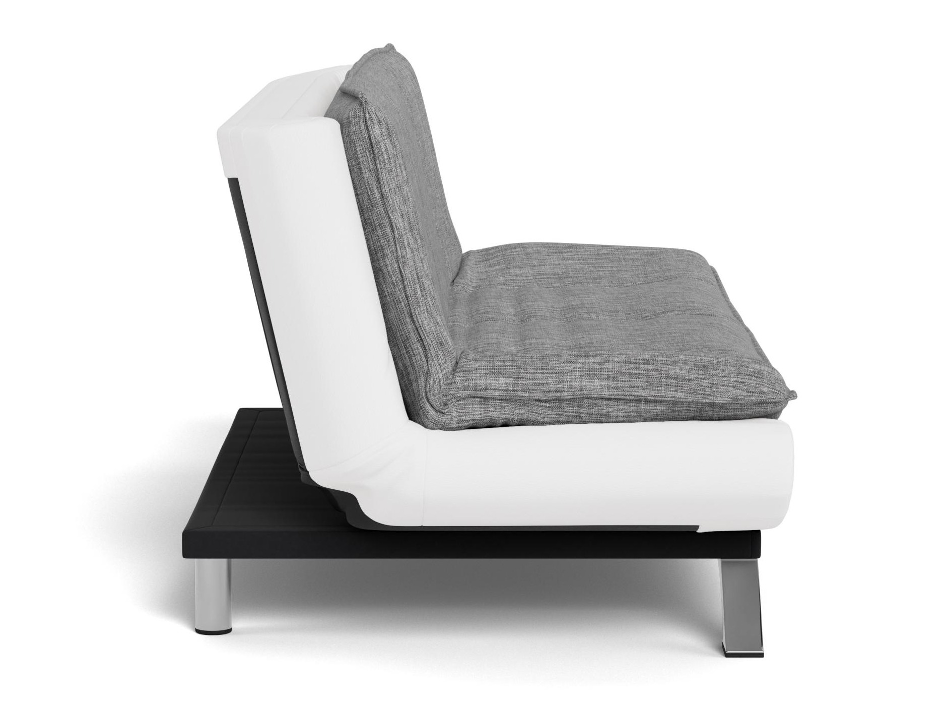 Разтегателен диван Norsica 228 (Бял + Светло сив)