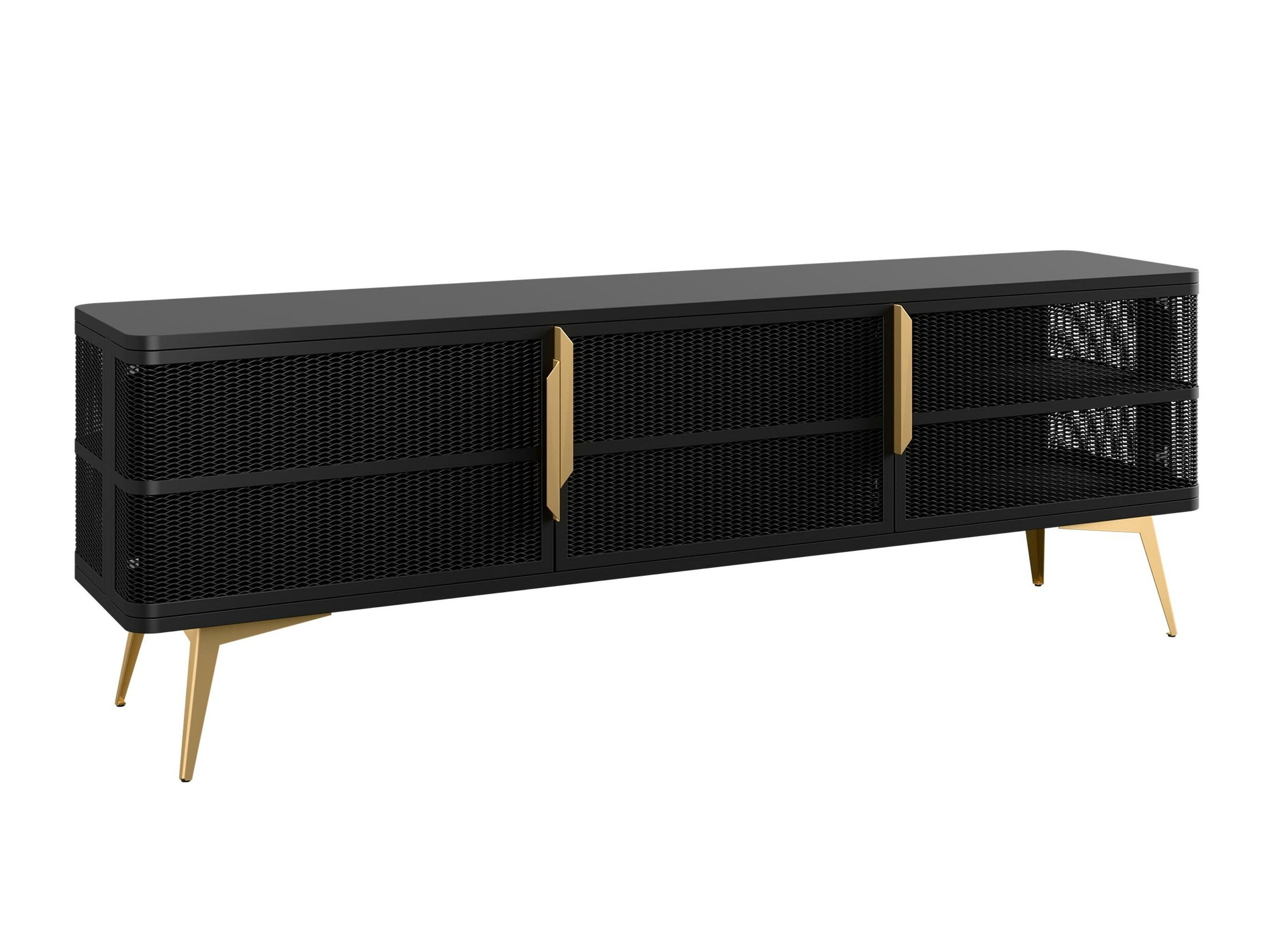 ТВ шкаф Camfelo 102 (Черен)