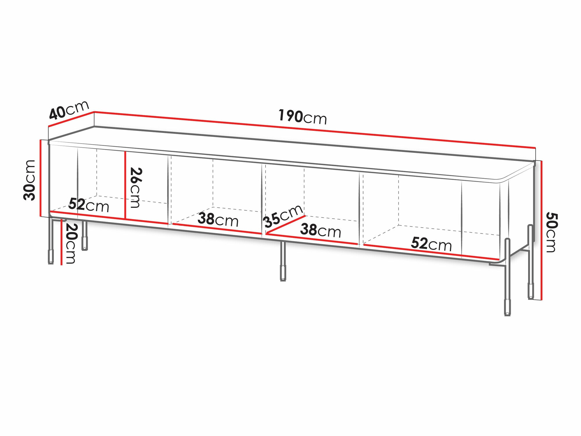 ТВ шкаф SB4549