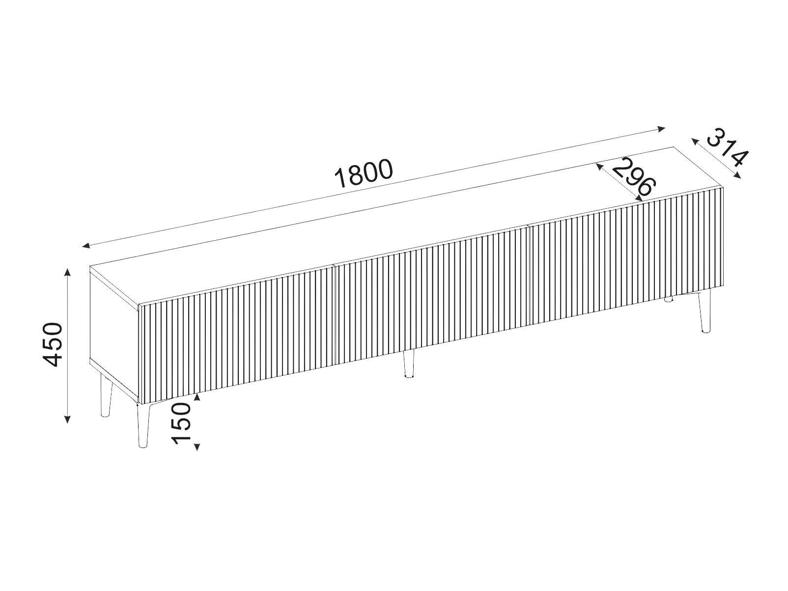 ТВ шкаф SB4585