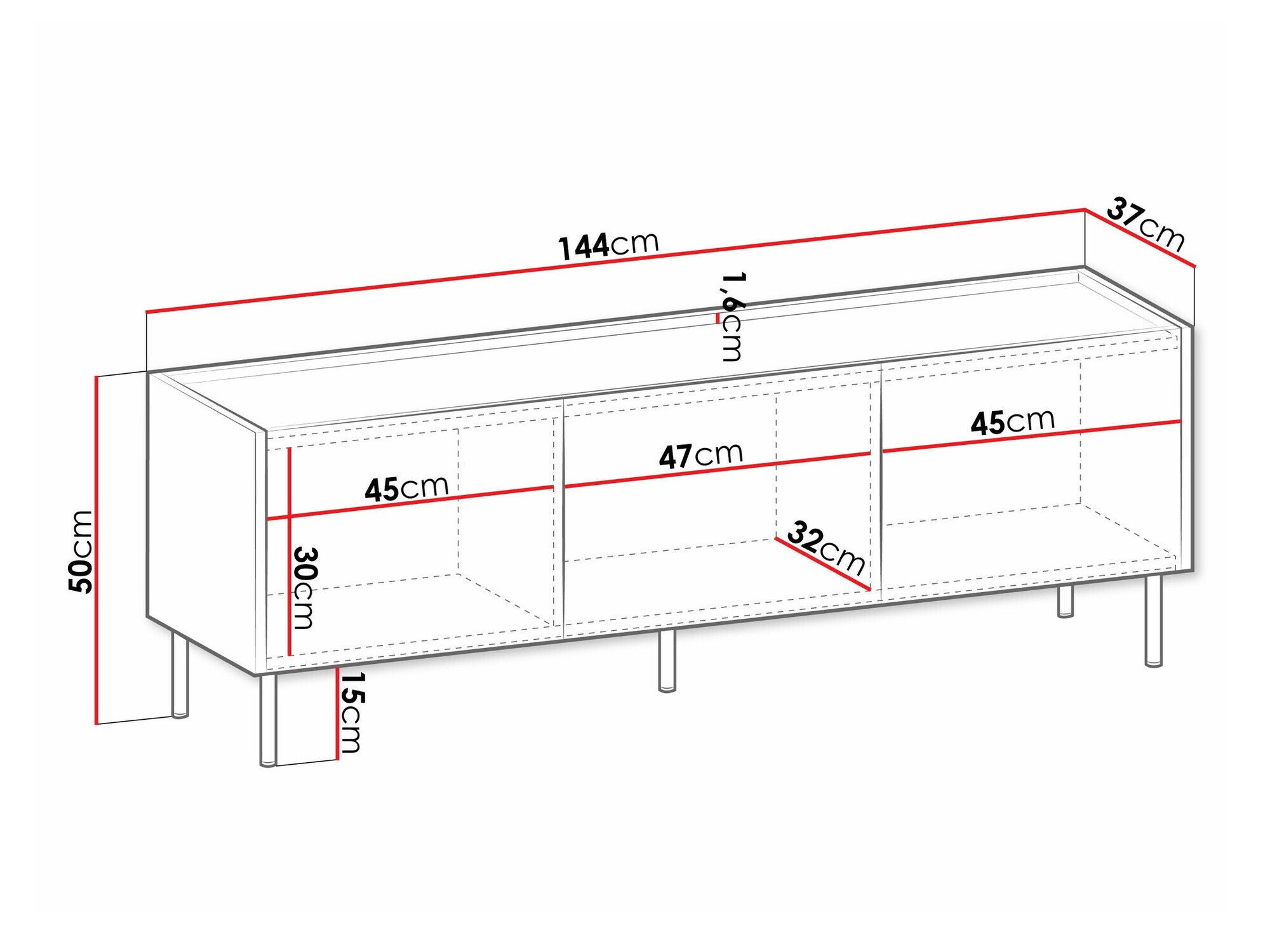 ТВ шкаф SB4600