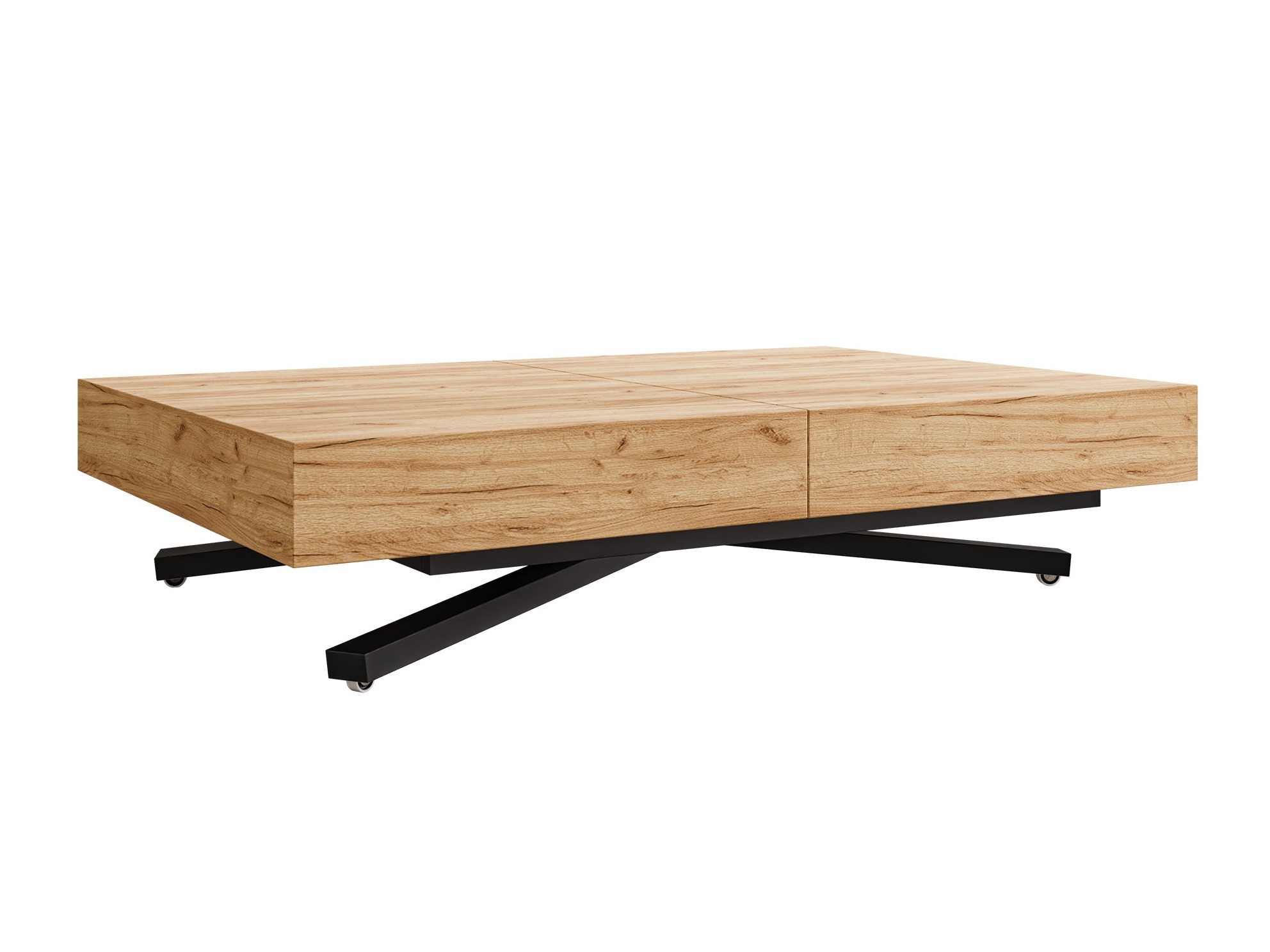 Трансформираща се масичка за кафе Oswego 176 (Занаятчийски златен дъб)