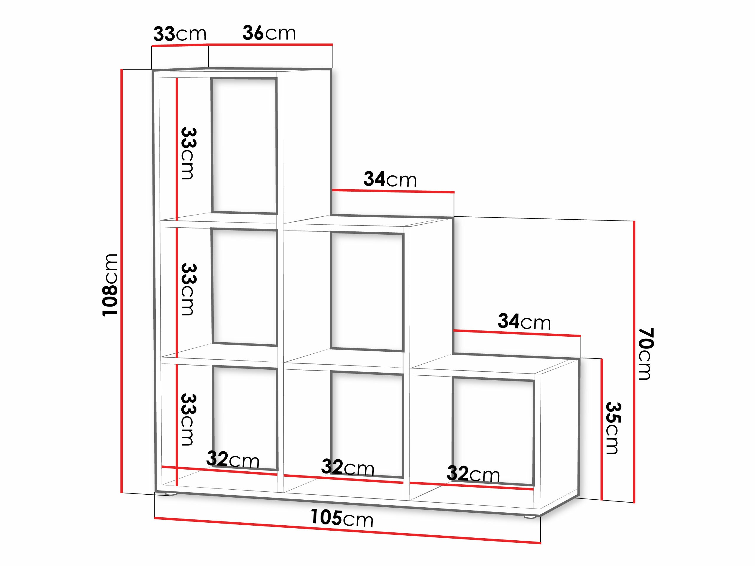 Етажерка Sarasota 110 (Сонома дъб)