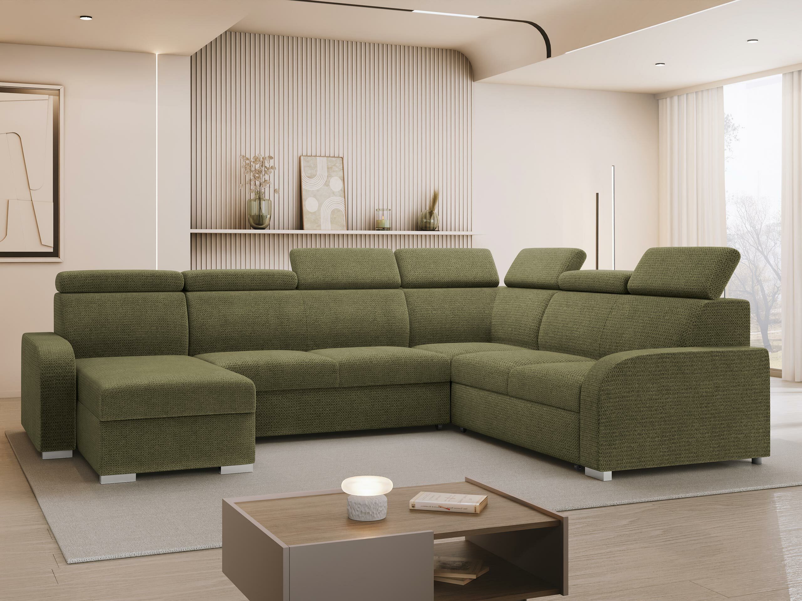 Ъглов диван Ovos IV (Crown 11)