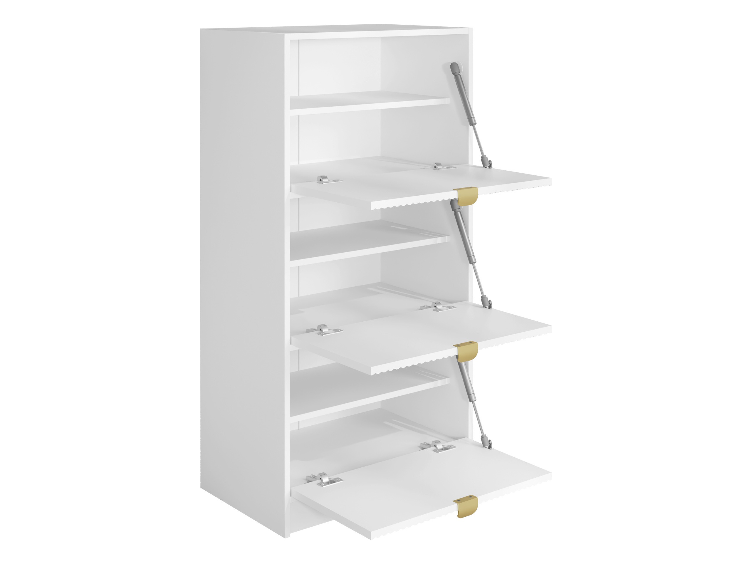 Шкаф за обувки Comfivo Velal III (Черен)