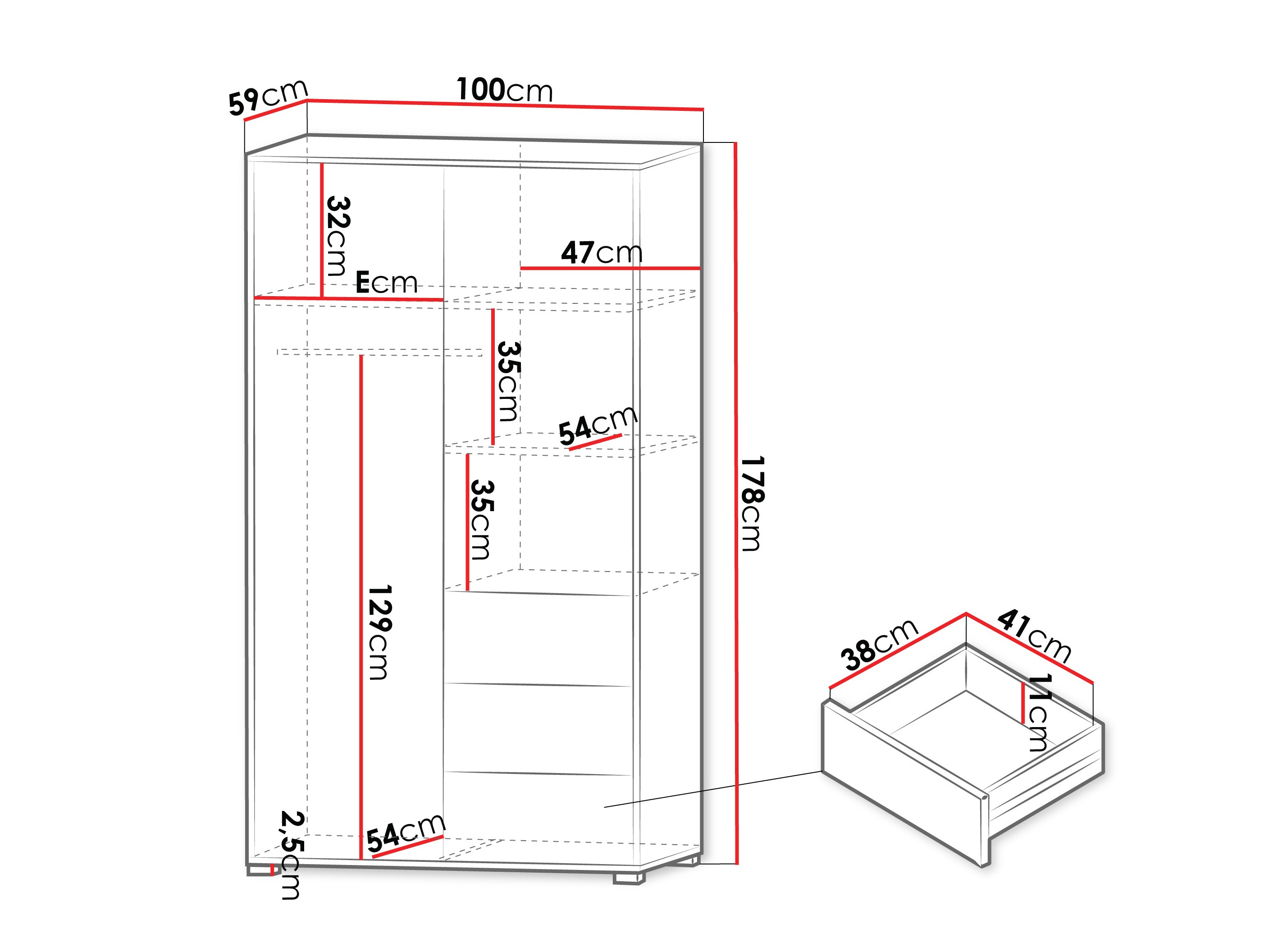Гардероб SB4622