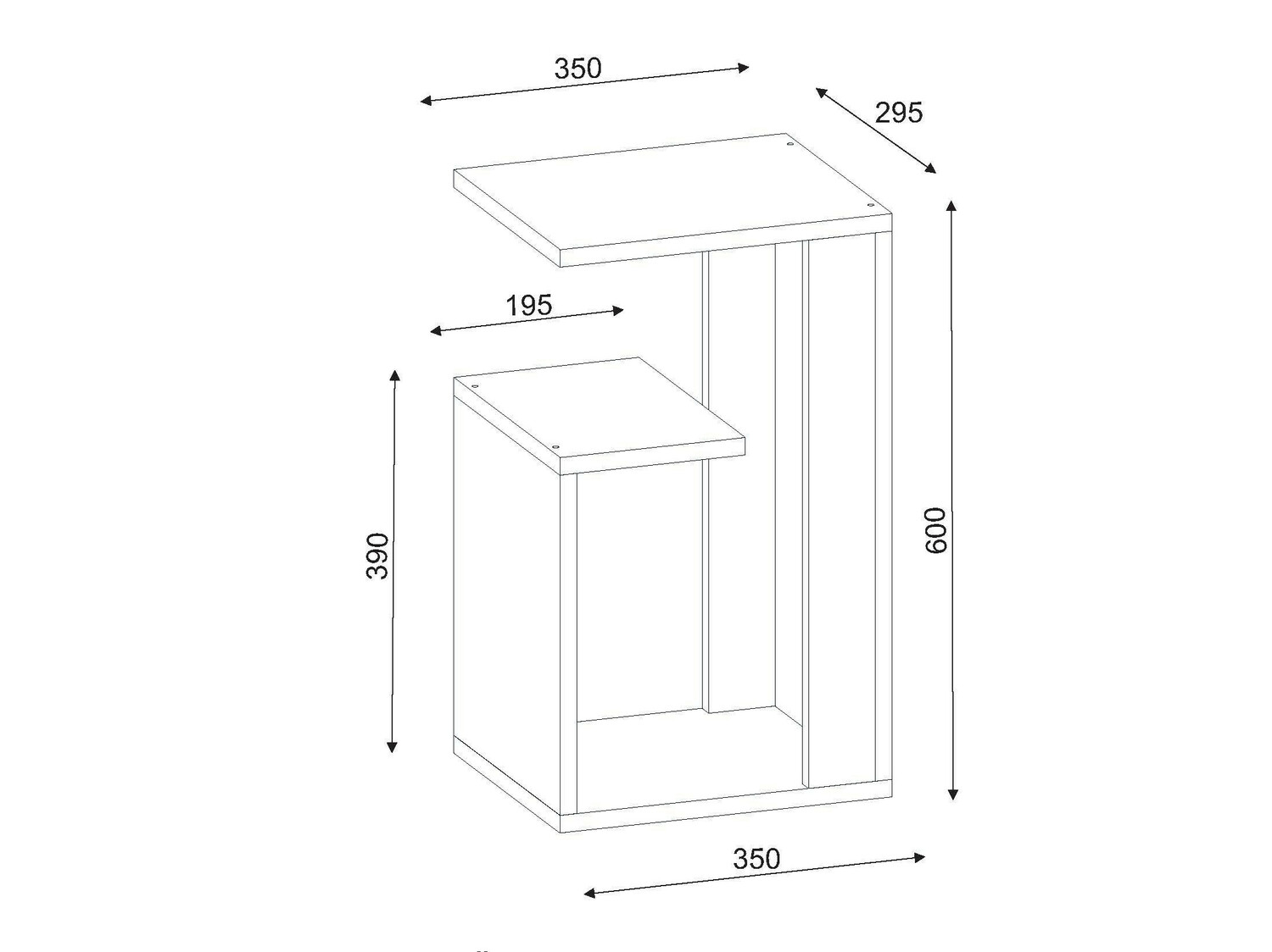 Помощна масичка SB4632