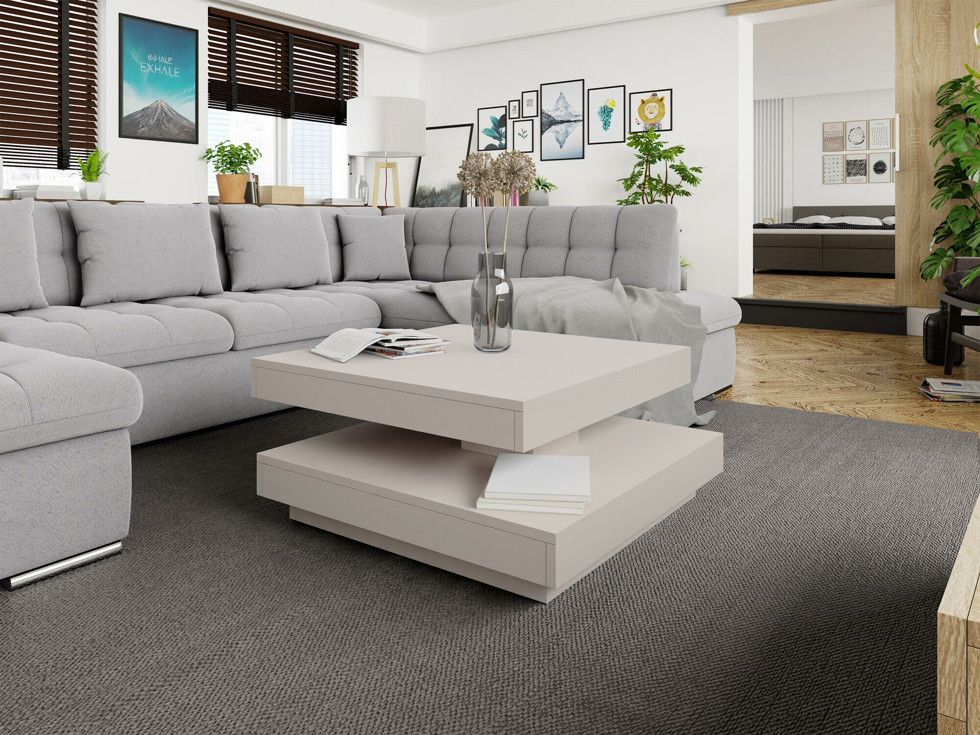 Трансформираща се масичка за кафе SB4625