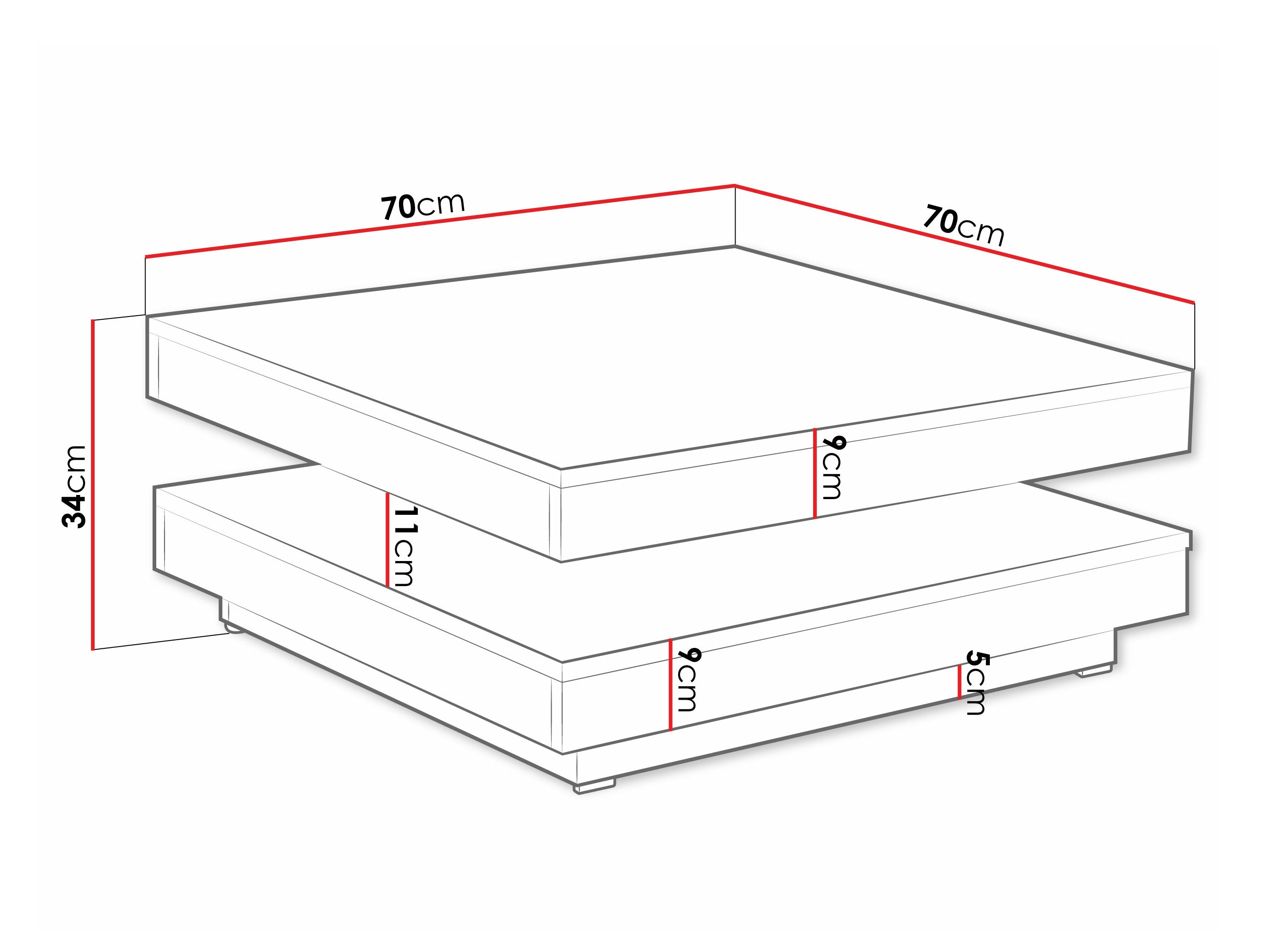 Трансформираща се масичка за кафе SB4628