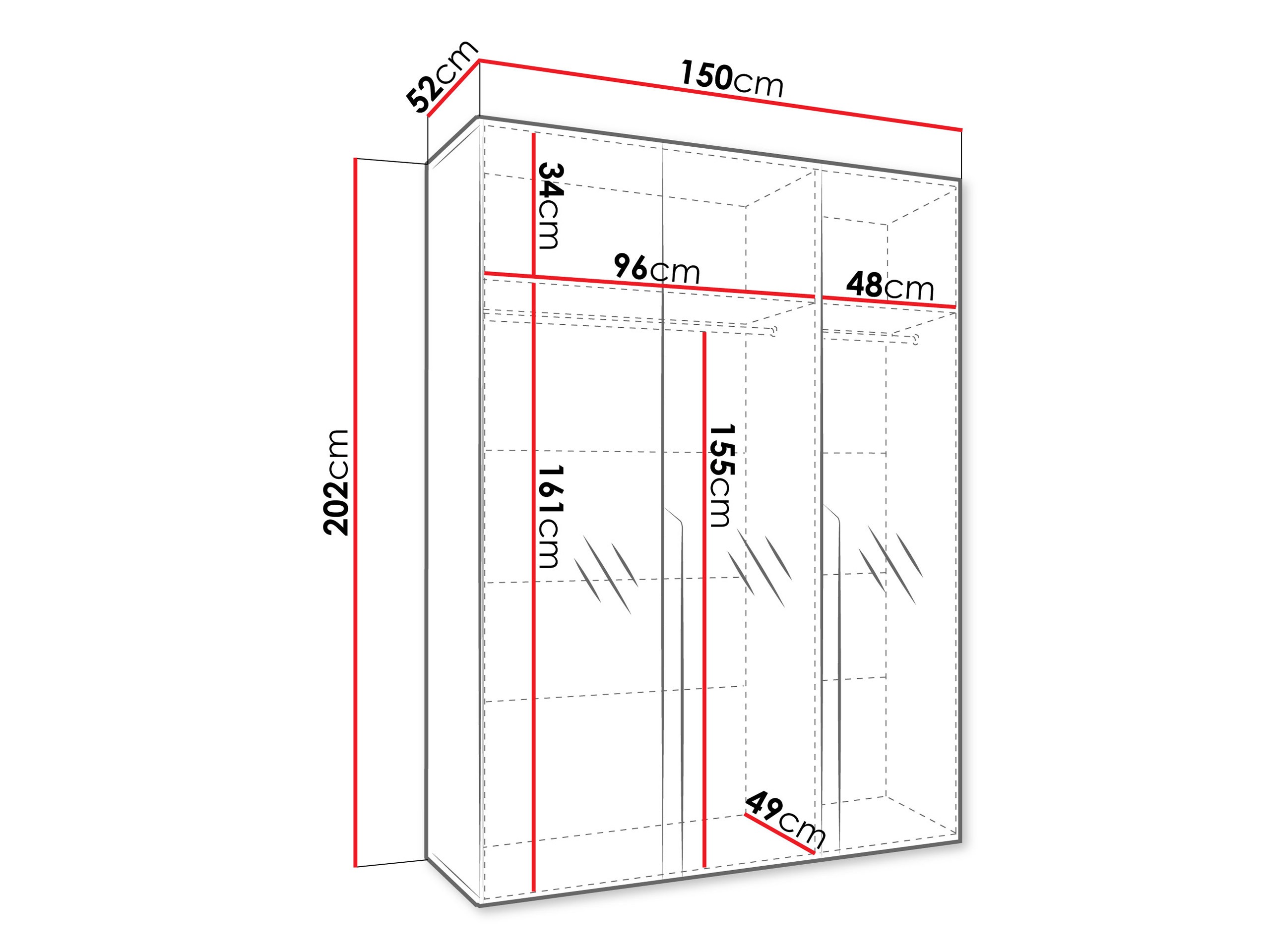 Гардероб Hartford 590 (Кашмир)