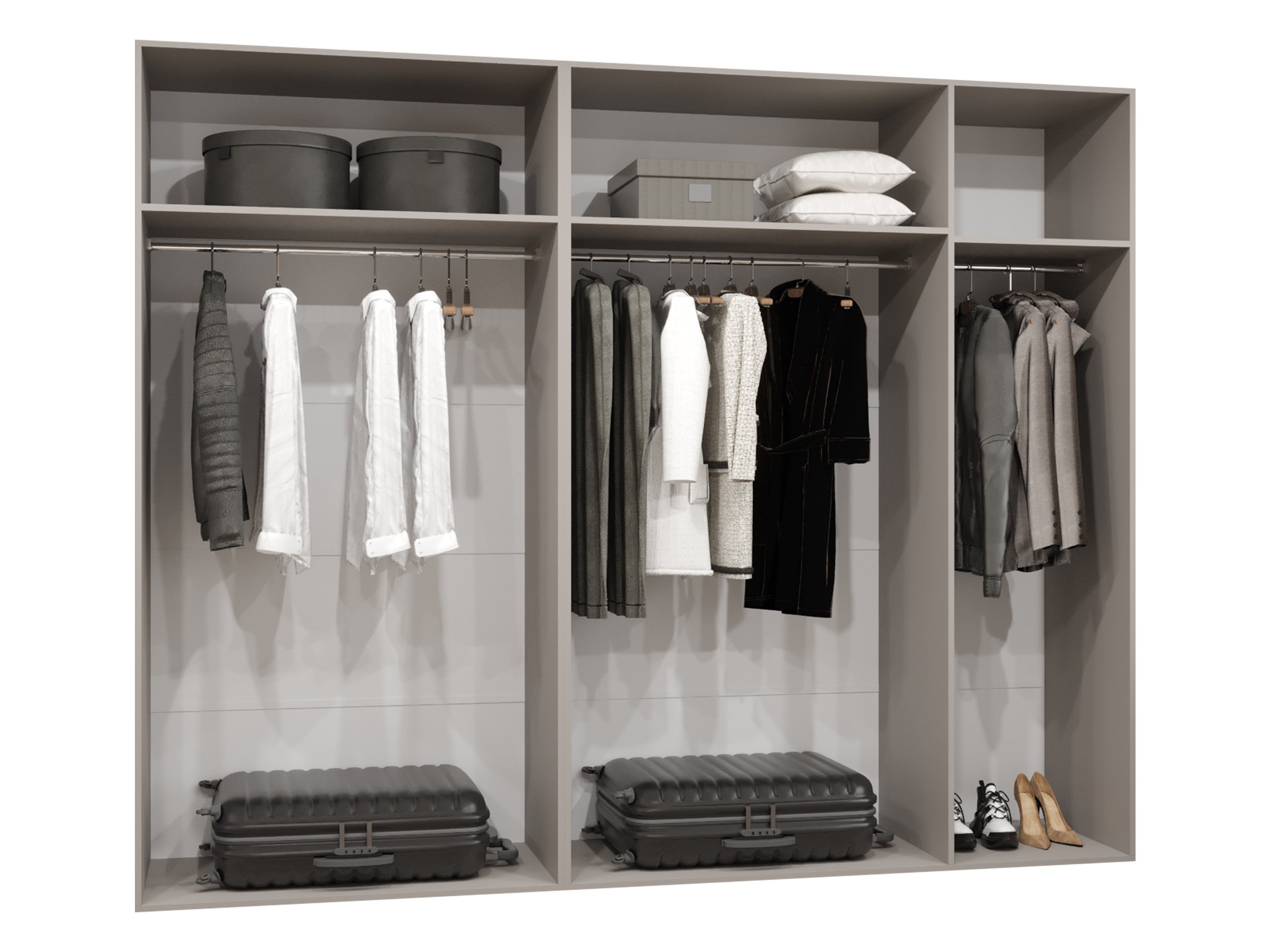 Гардероб Hartford 592 (Черен)