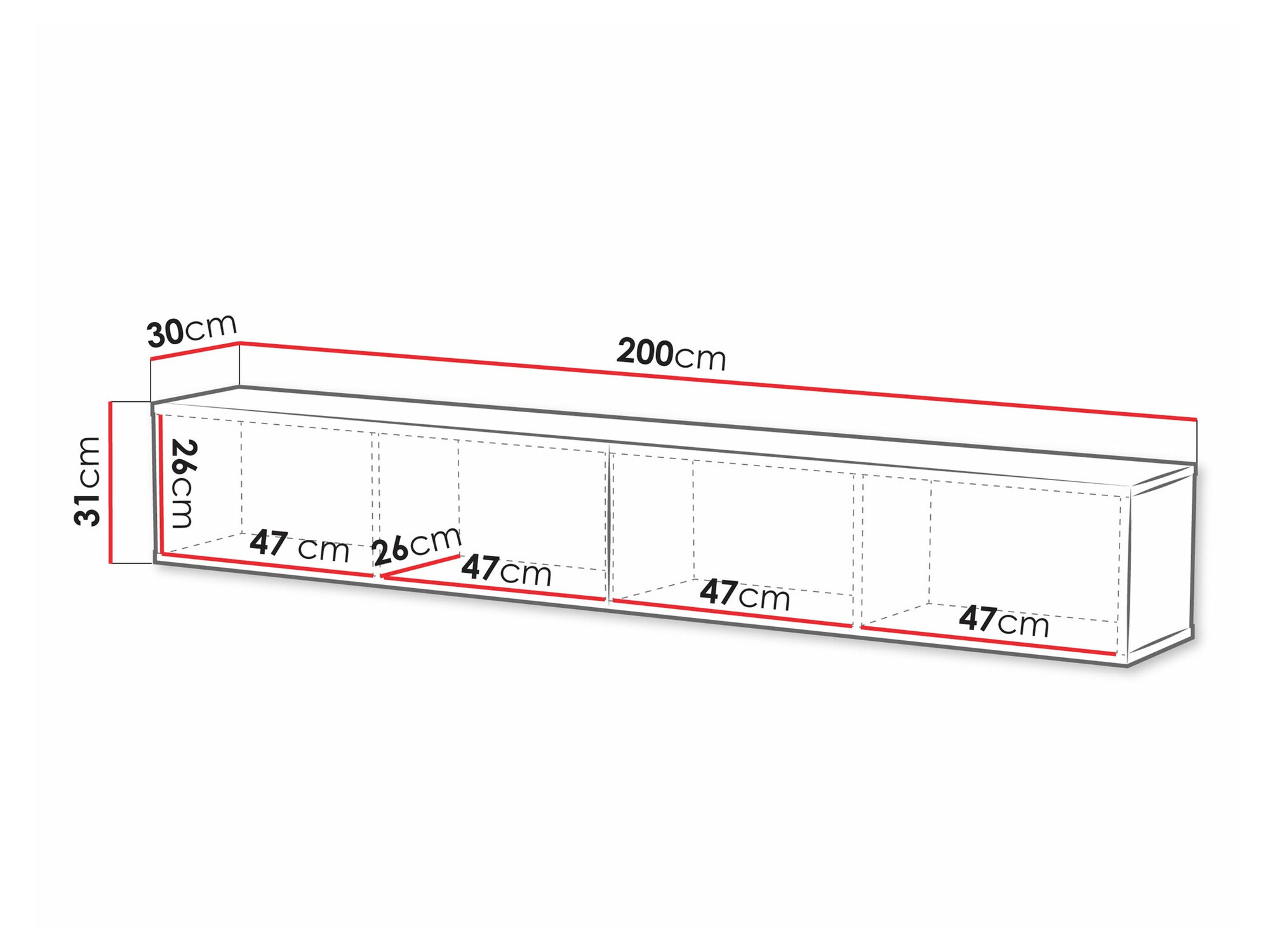 ТВ шкаф SB4664