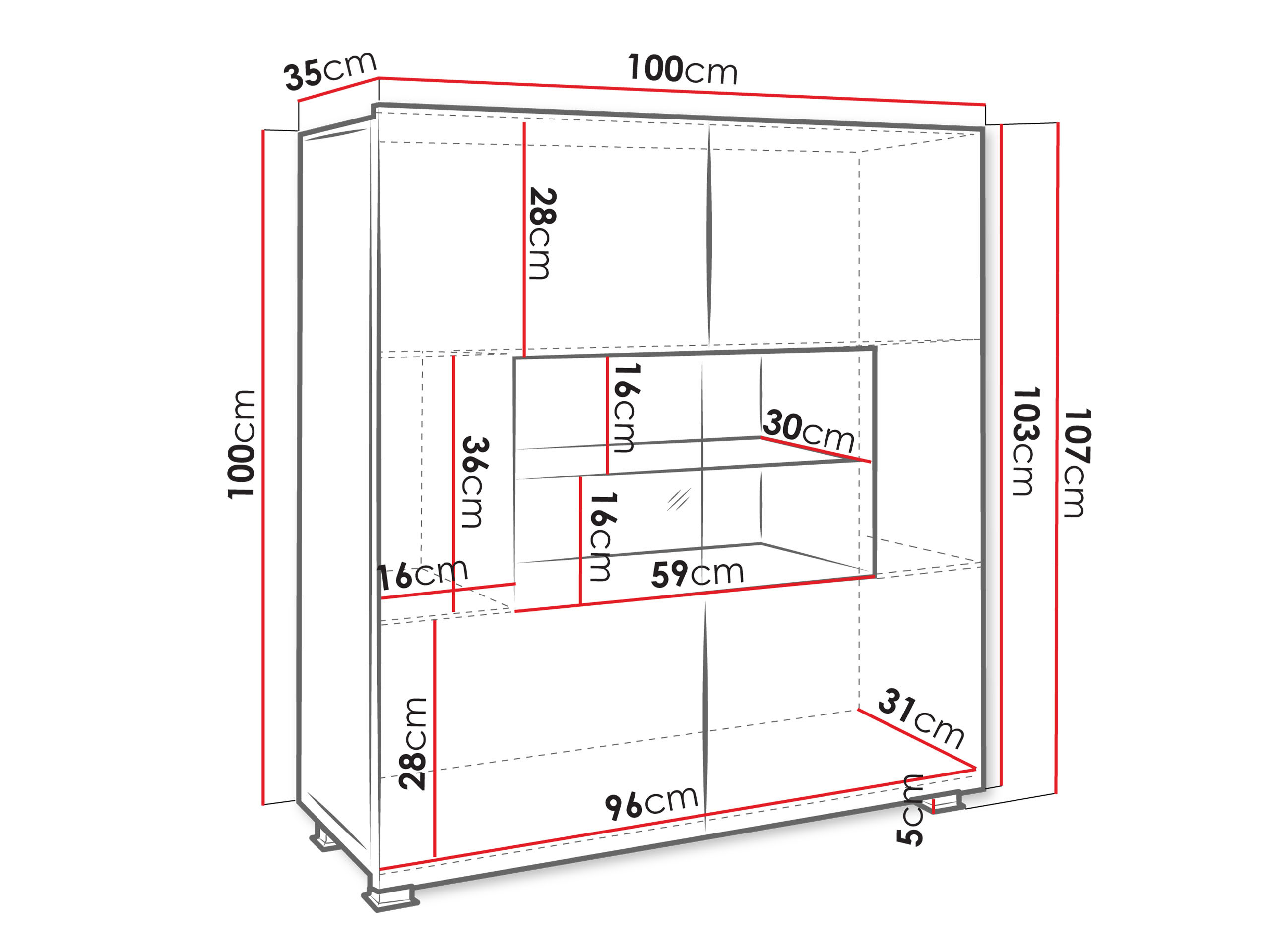 Шкаф Remus (Кашмир)