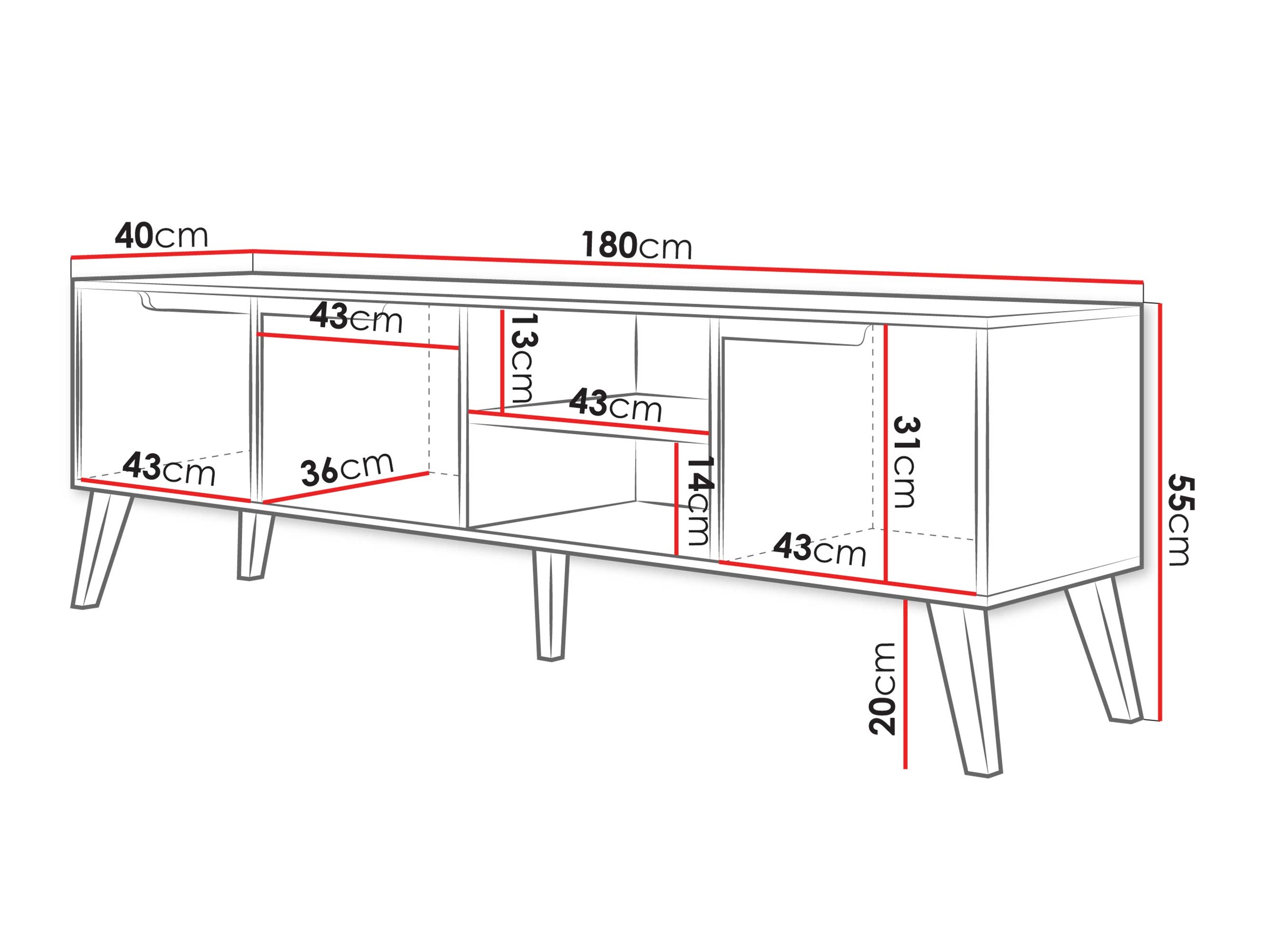 ТВ шкаф Elbtive 101 (Кашмир)
