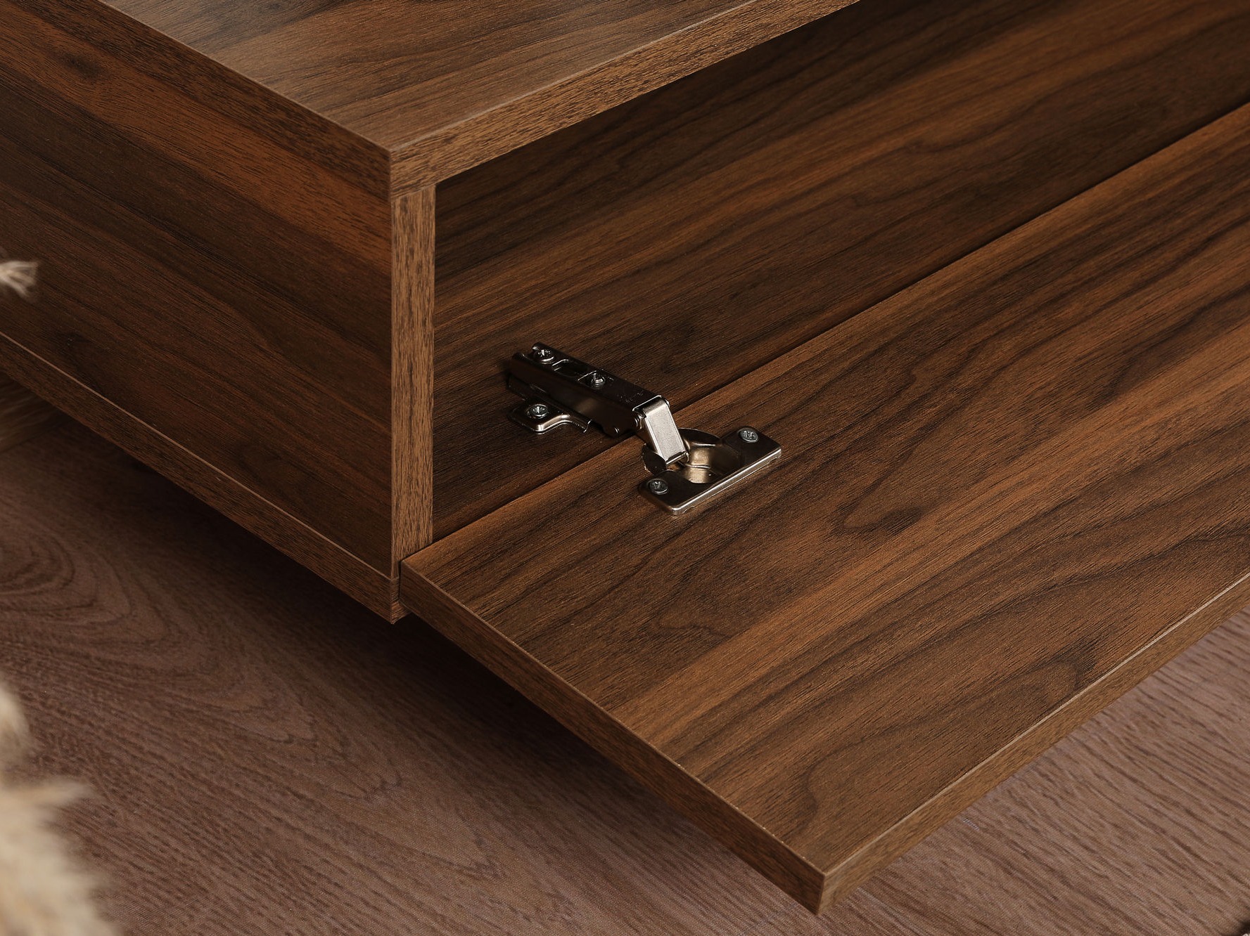 ТВ шкаф Kailua 998 (Тик + Бял)