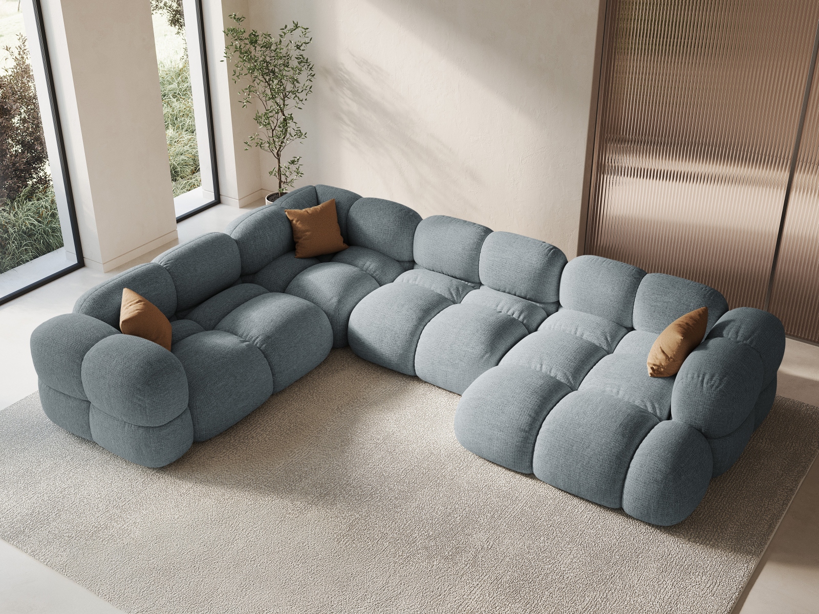 Ъглов диван Duncore 103 (Sorella 70)