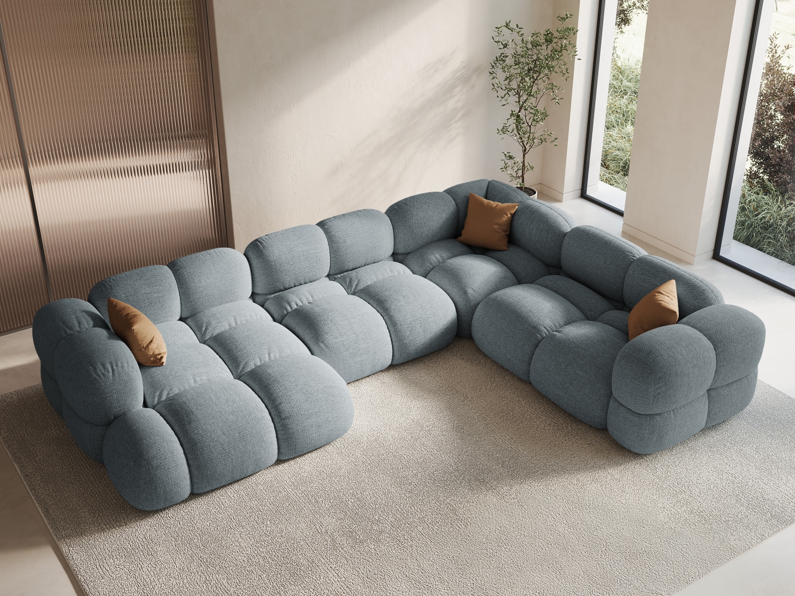 Ъглов диван Duncore 103 (Sorella 70)