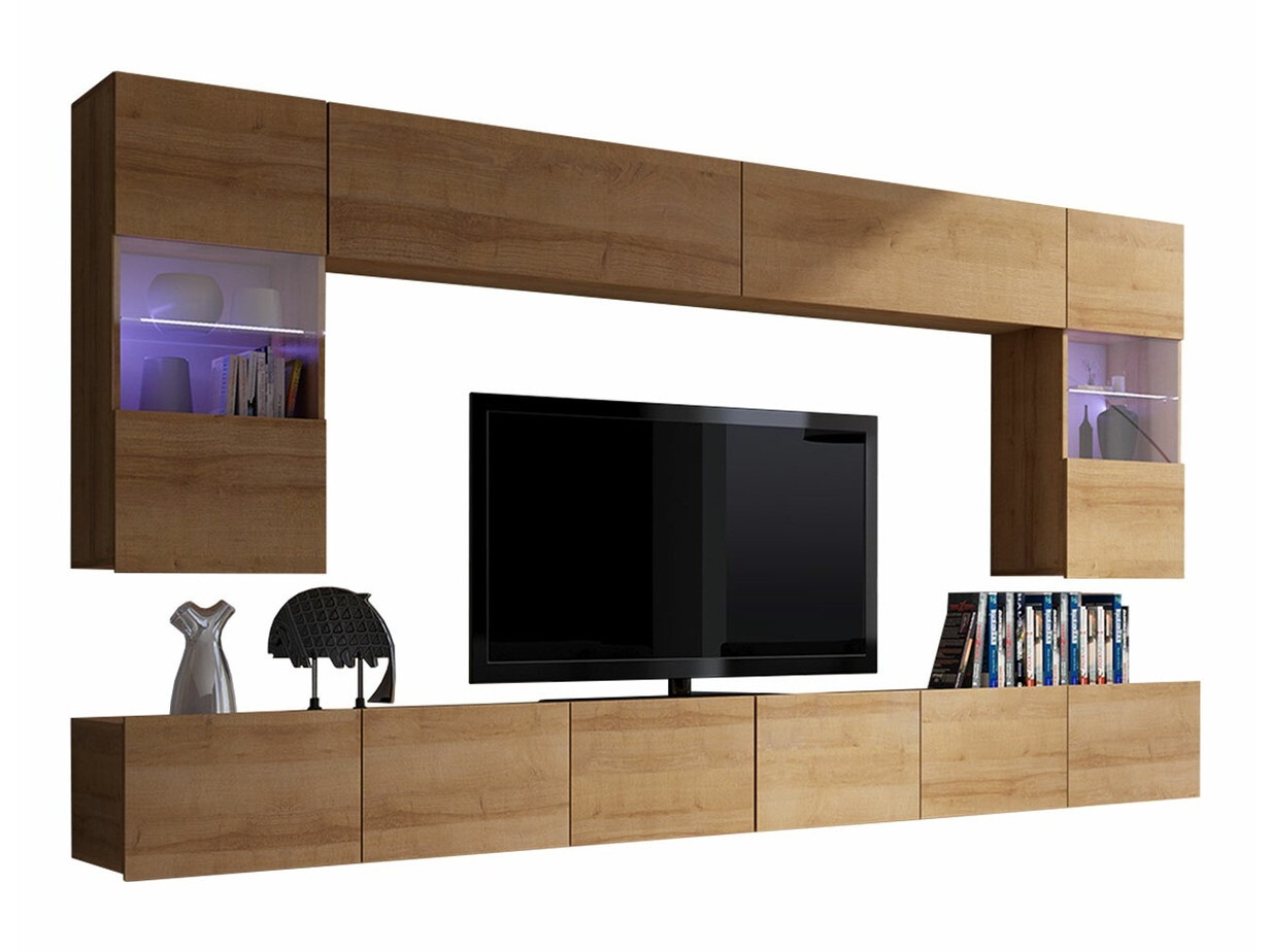 Комплект за хол Tivdalu 105 (Златен дъб)