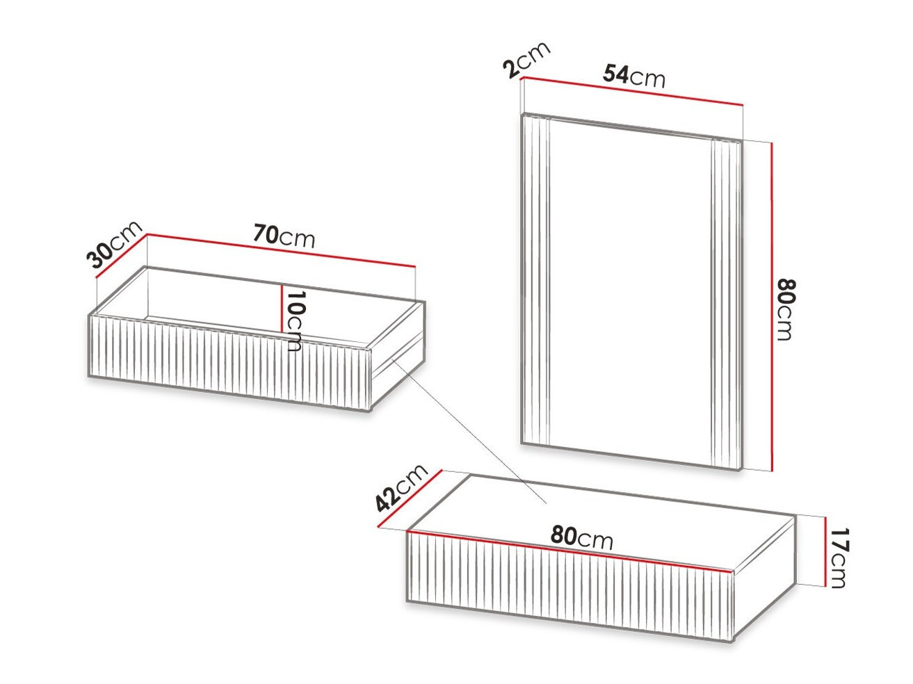 Тоалетка SB4670