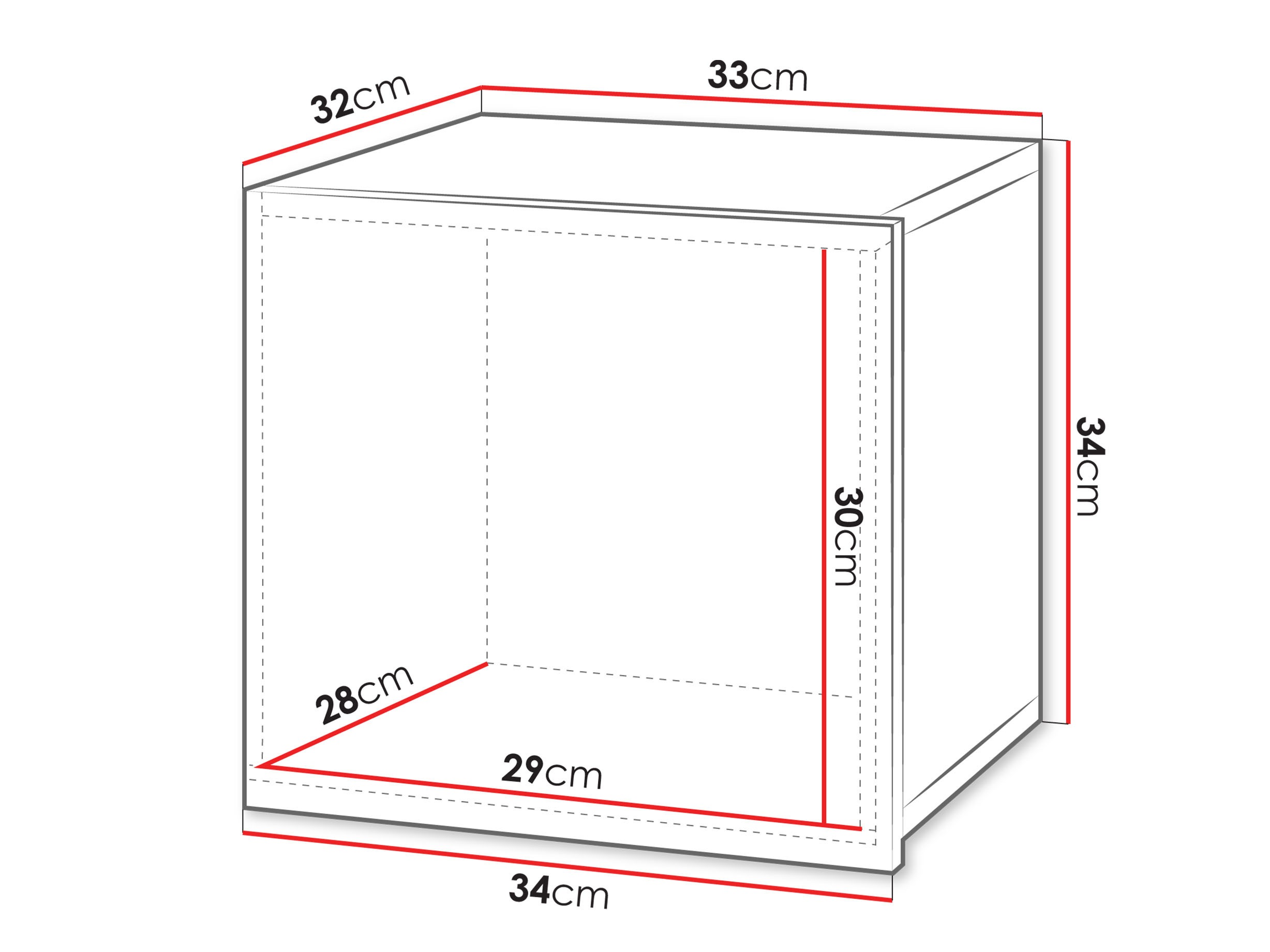 Окачен шкаф Remus II (Черен + Черен гланц)